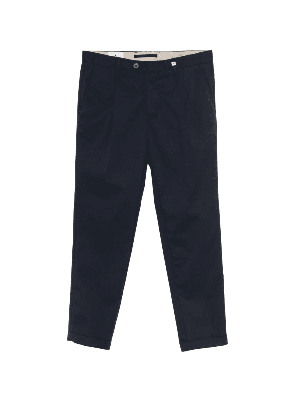 Zeus pleated straight trousers - Image 1