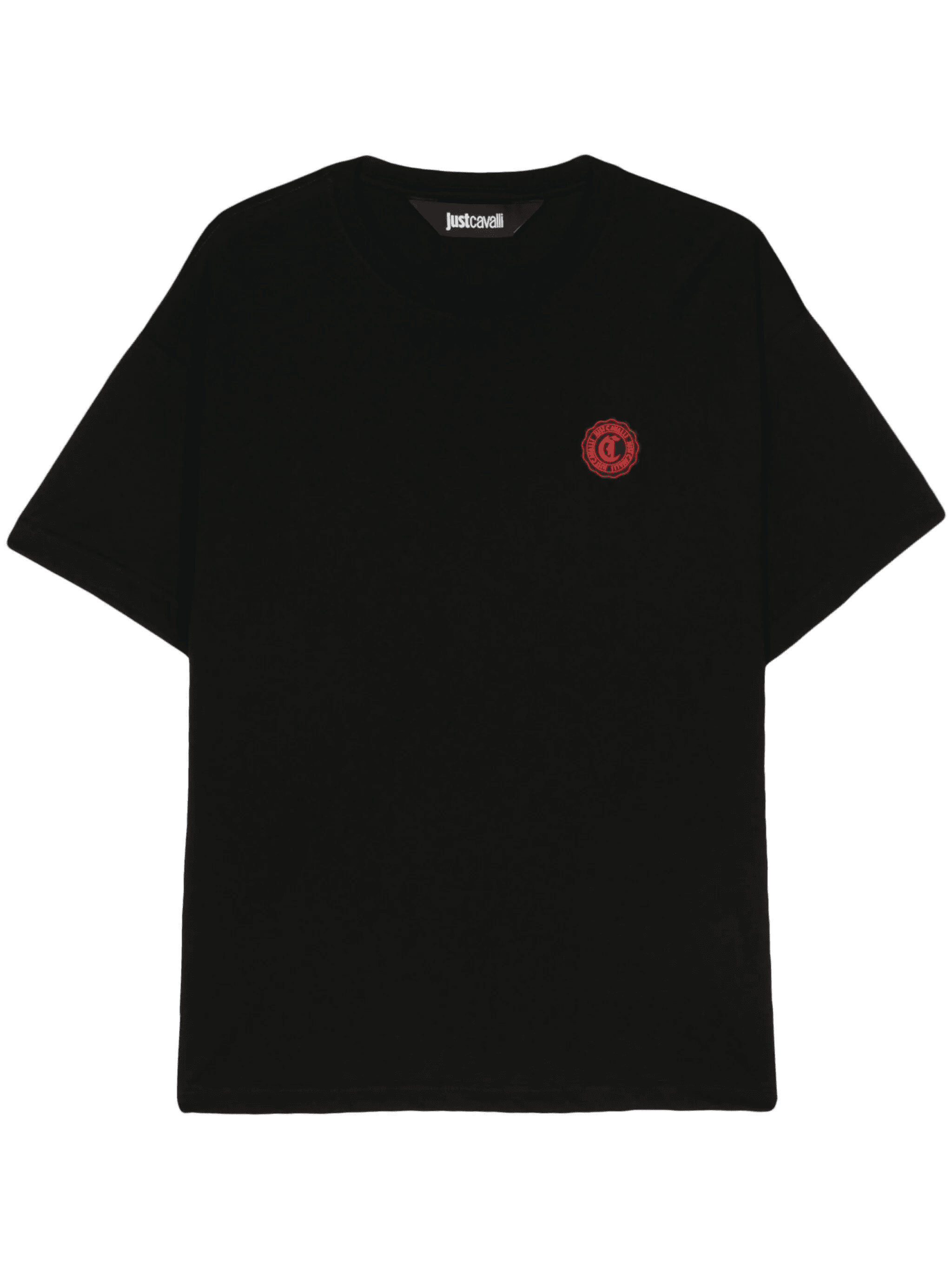 logo-patch cotton T-shirt - Image 1