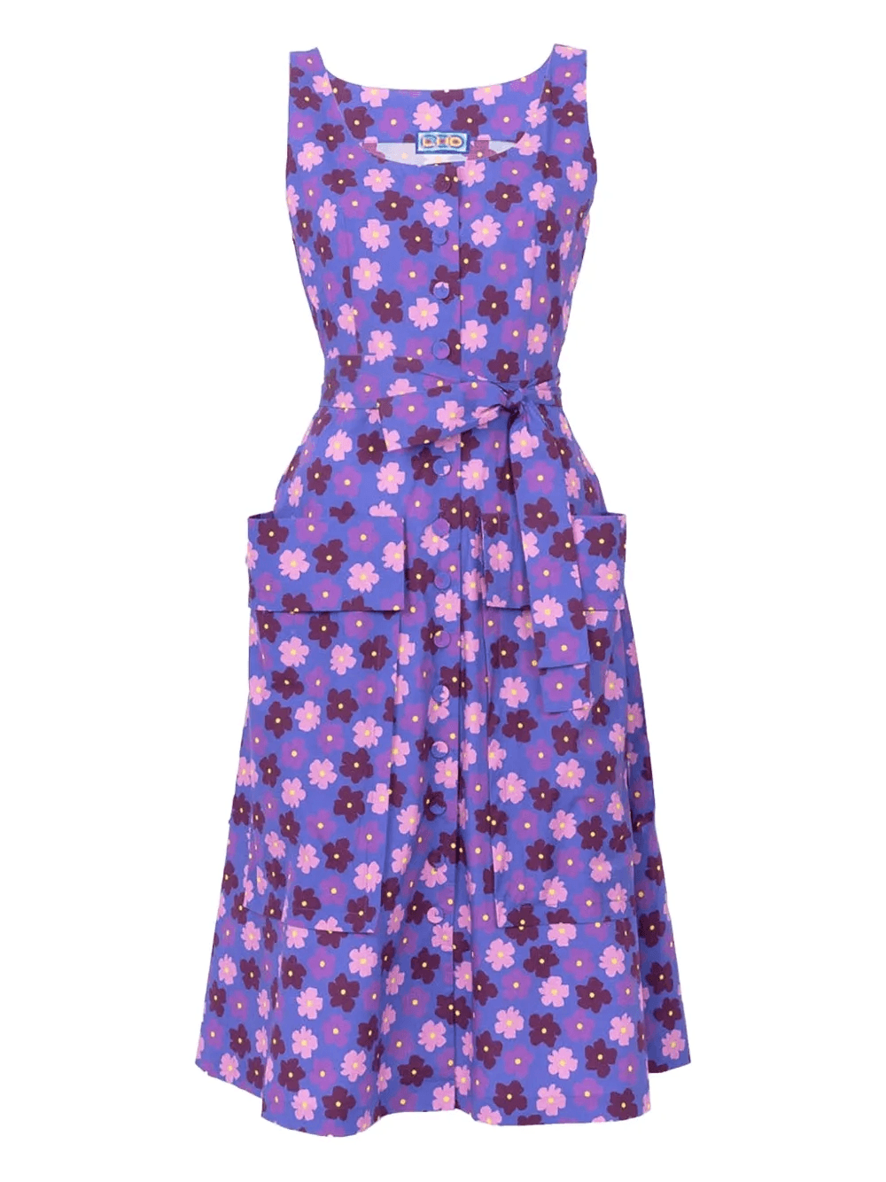 Ramatuelle floral tie dress - Image 1