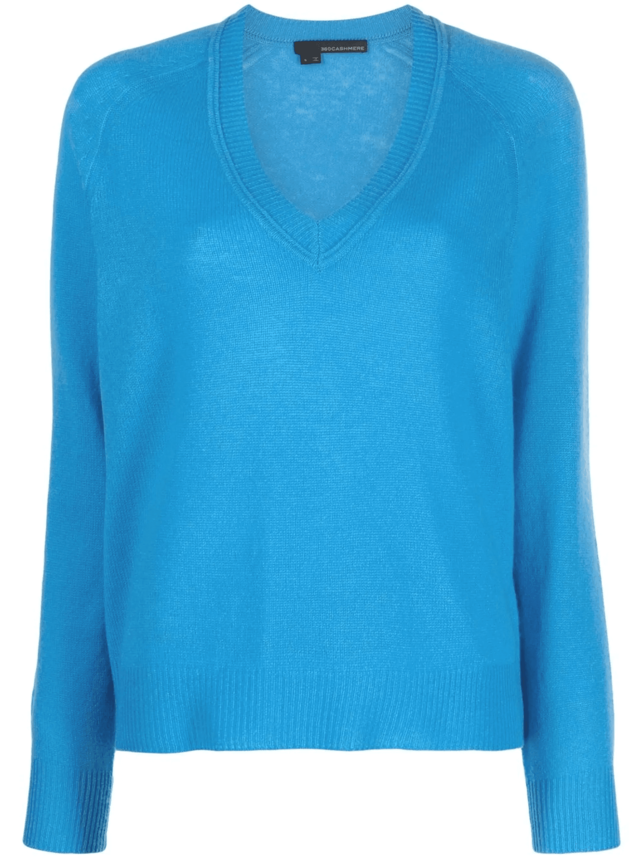V-neck cashmere jumper - Image 1