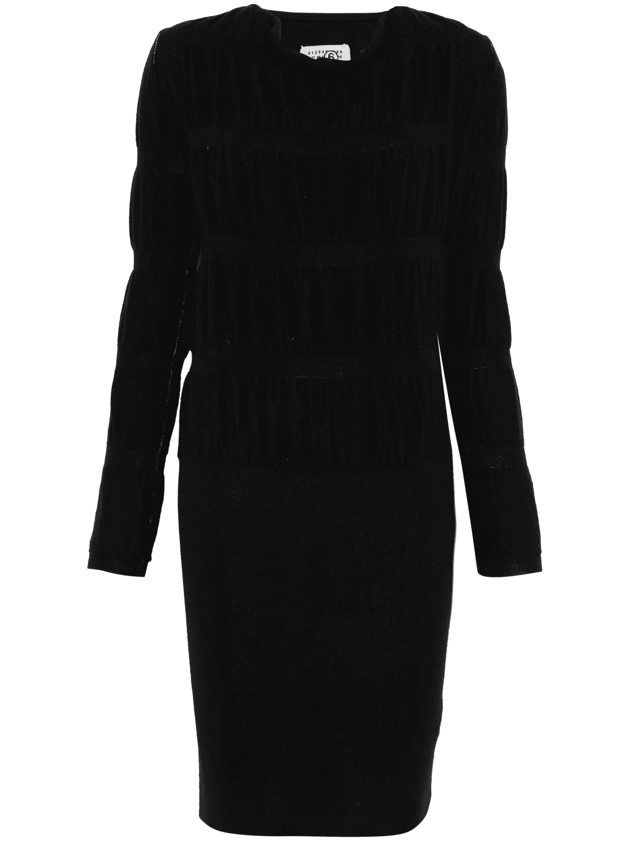 circa 2000's ribbed midi dress - Image 1