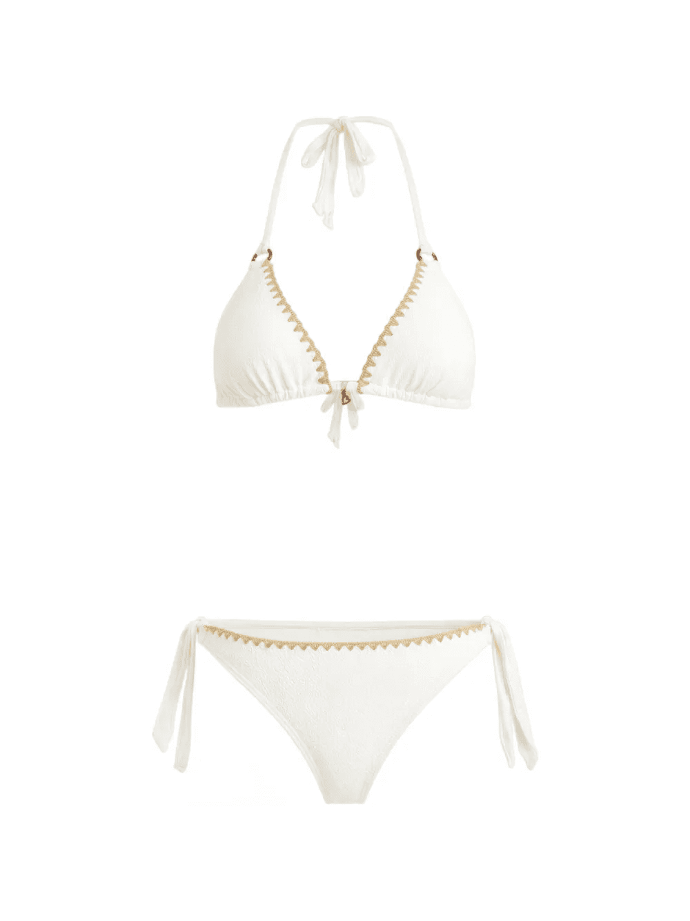 Dimka Santafe tie-detail swimsuit - Image 1