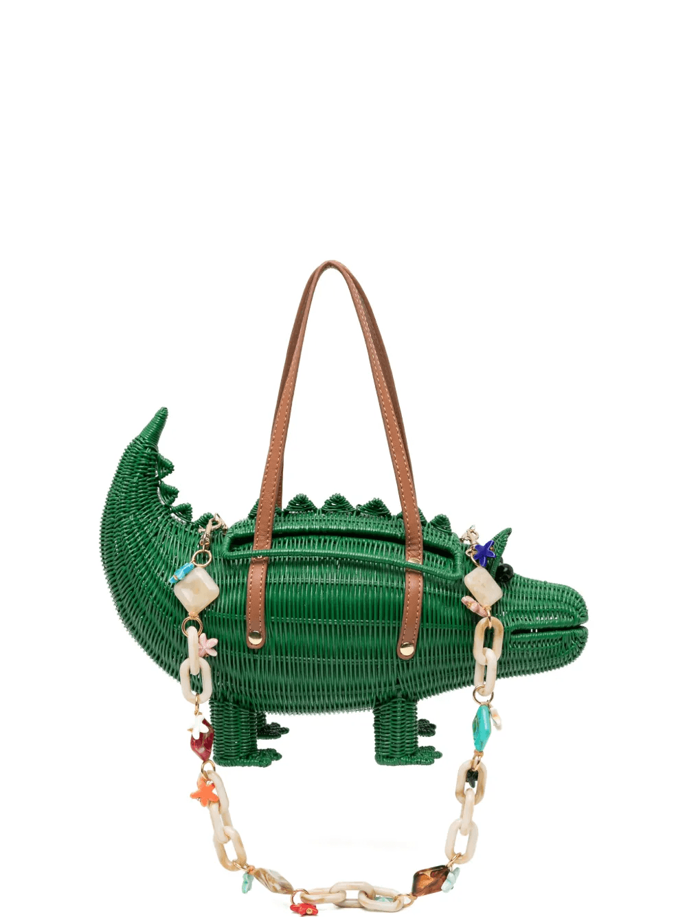 crocodile-motif tote bag - Image 1