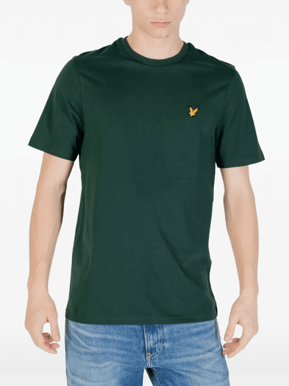 logo-embroidered cotton T-shirt - Image 1