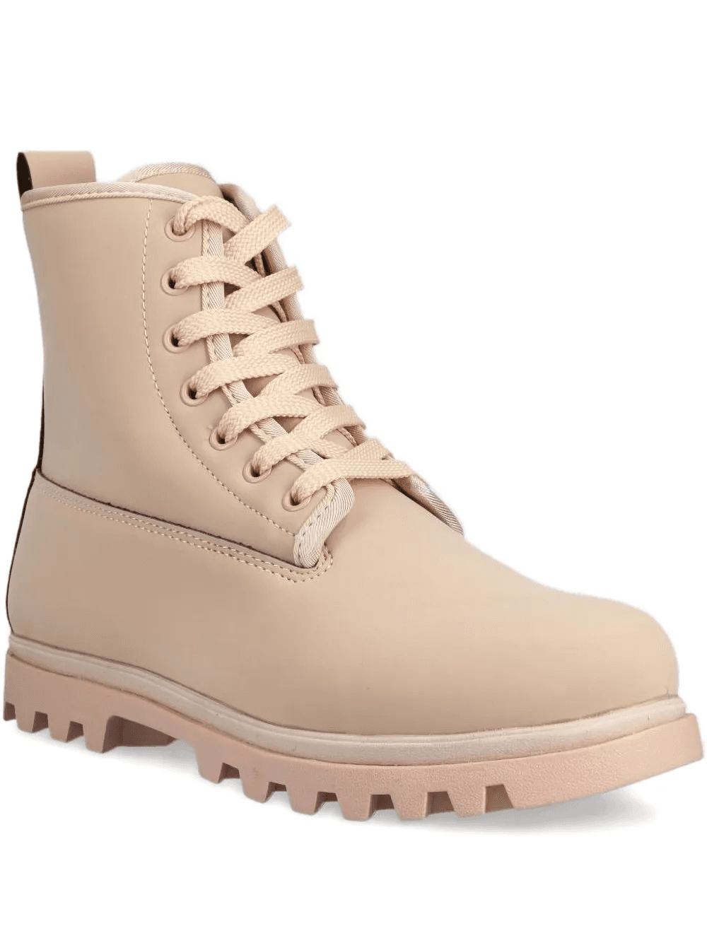 lace-up ridged-sole boots - Image 1