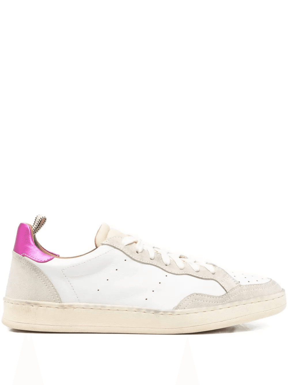 Lexi leather panelled sneakers - Image 1