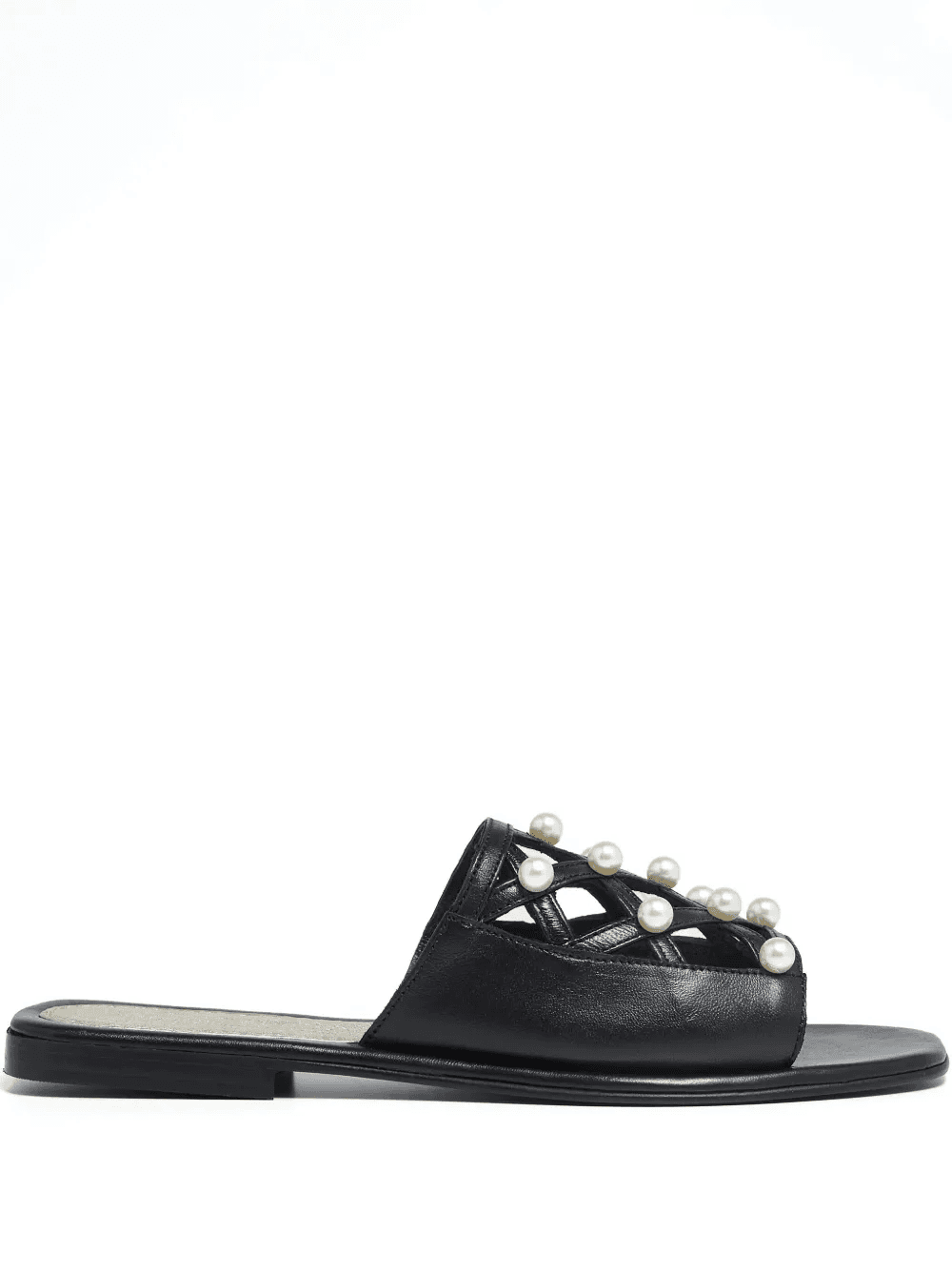 Checkmate pearls-embellished sandals - Image 1