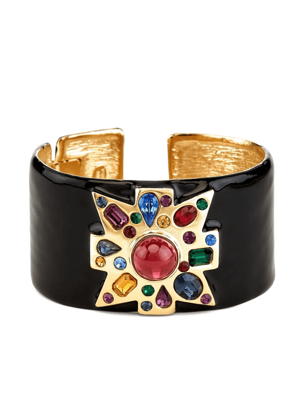cross-motif ruby bracelet - Image 1