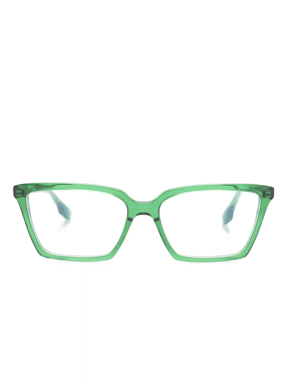 logo-print square-frame glasses - Image 1