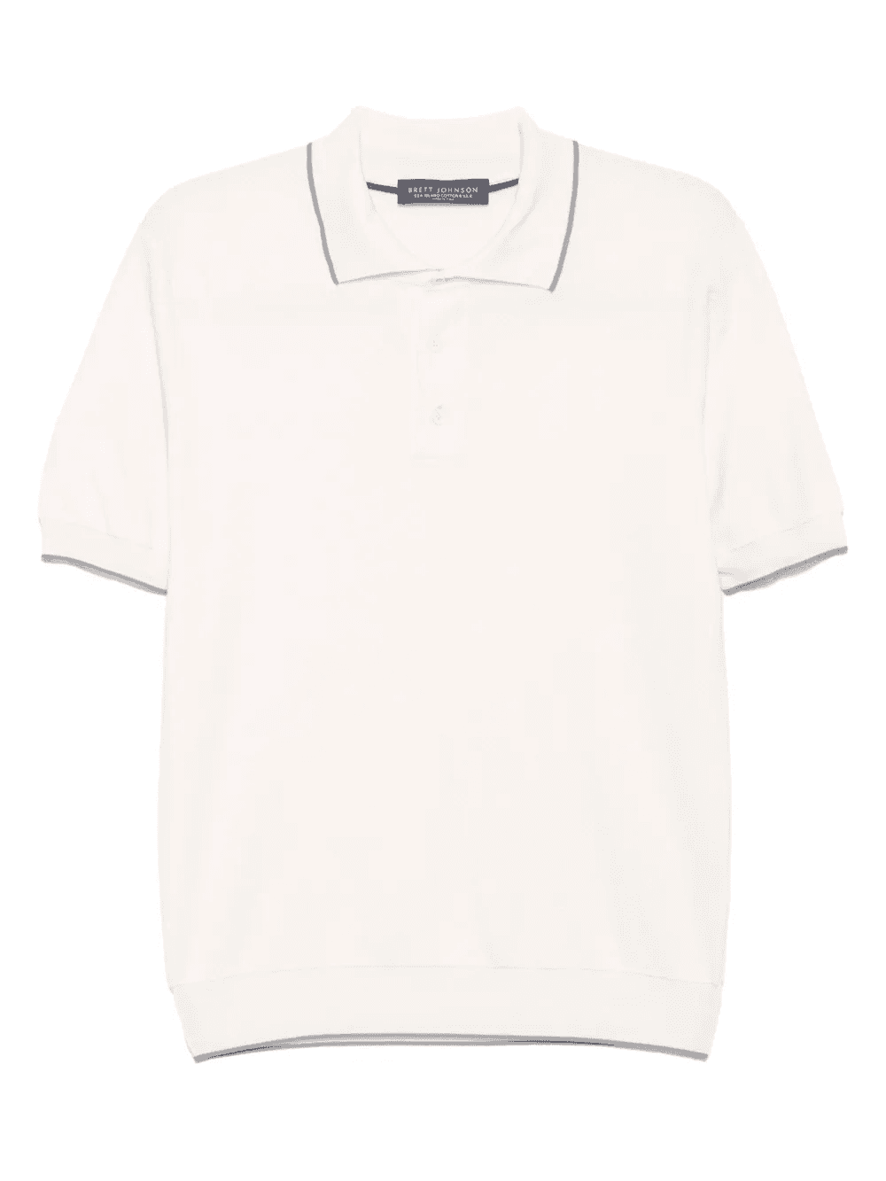 short-sleeved polo shirt - Image 1
