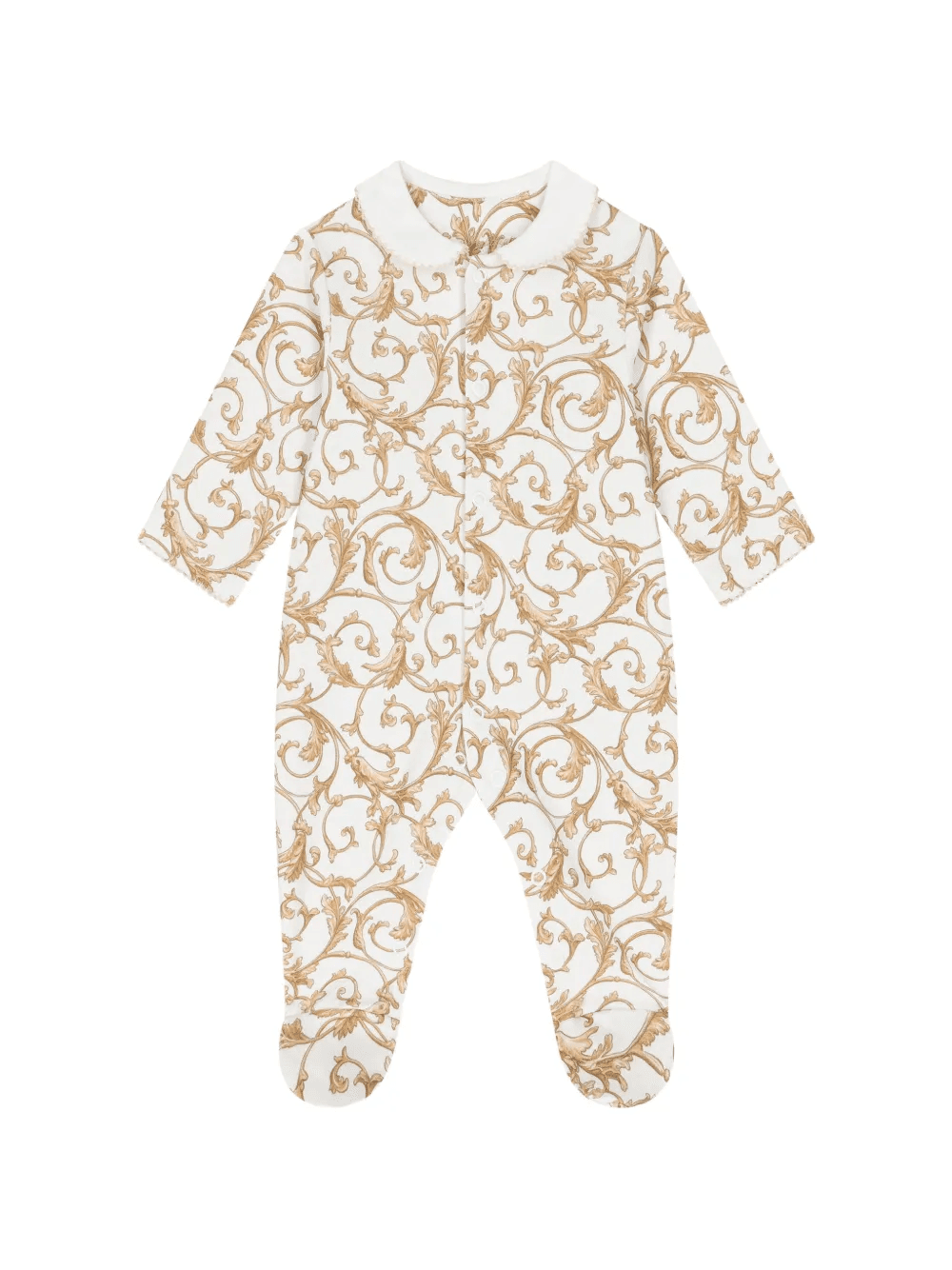 baroque-print Peter-Pan-collar pyjamas - Image 1