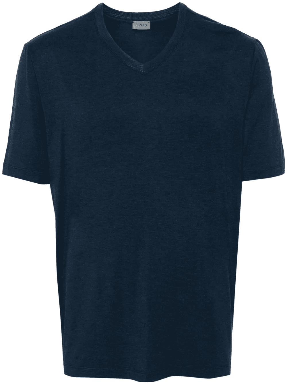 V-neck mélange-effect T-shirt - Image 1