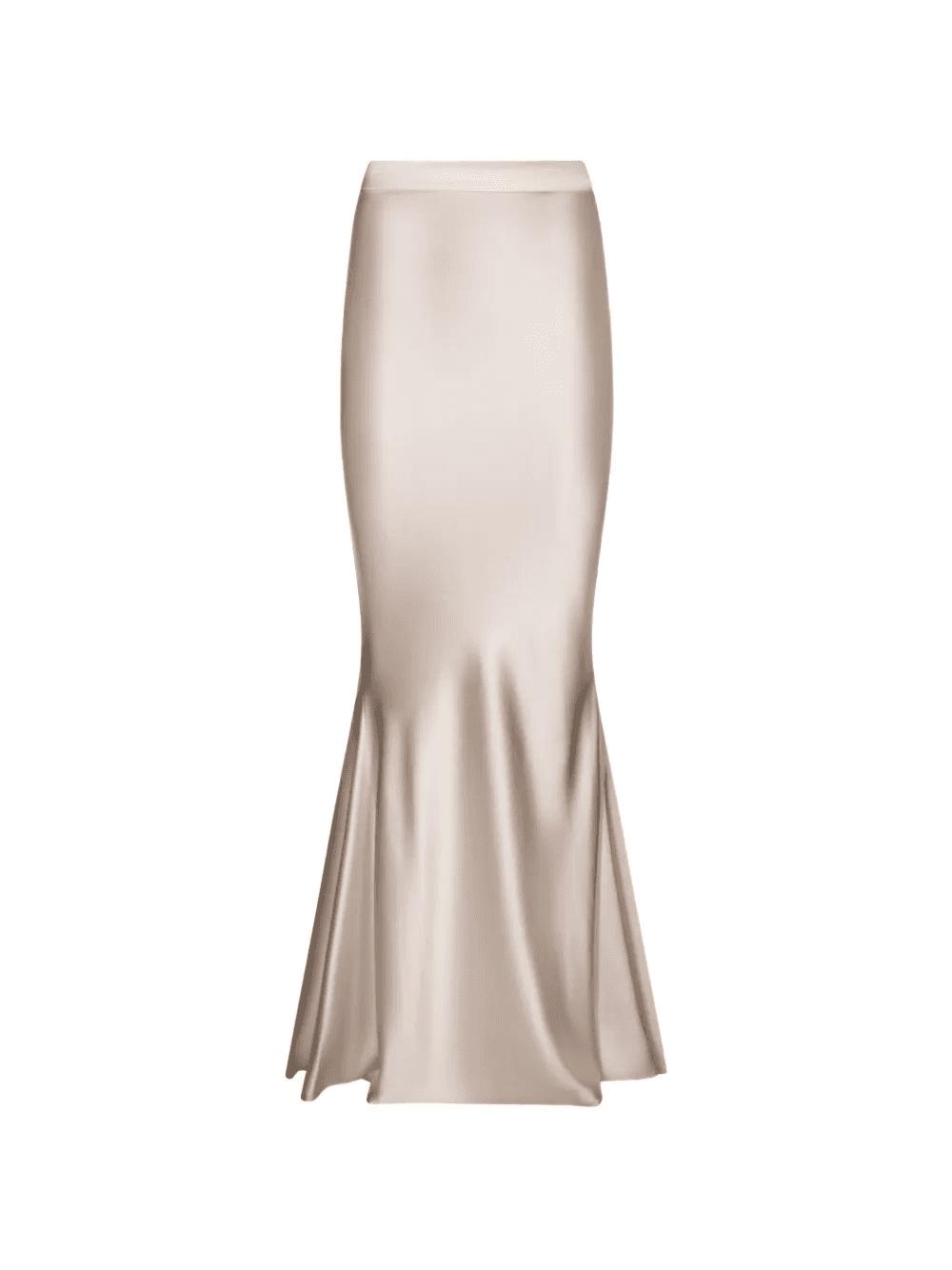 bias-cut silk maxi skirt - Image 1