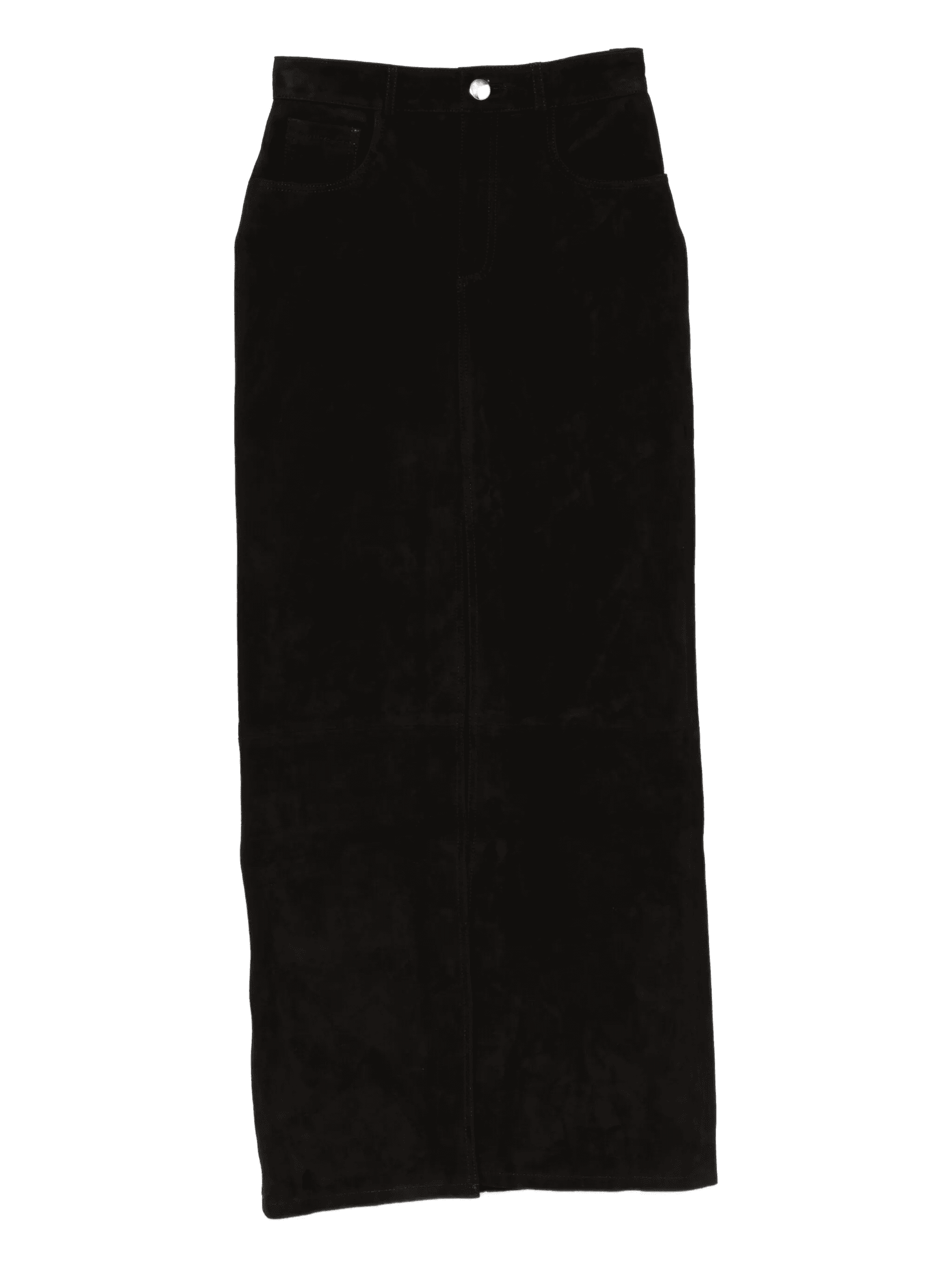 Chicago suede maxi skirt - Image 1