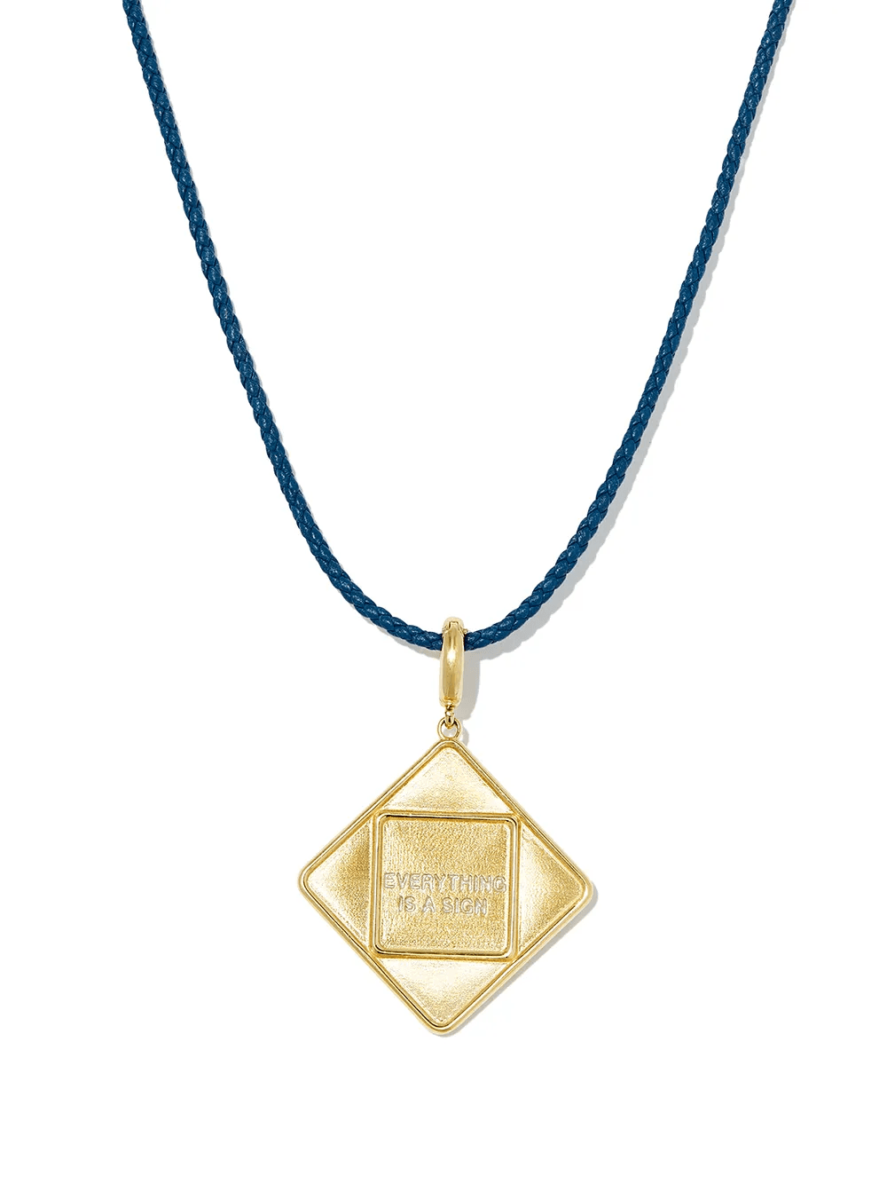 14kt yellow gold Everything is a Sign necklace - Image 1