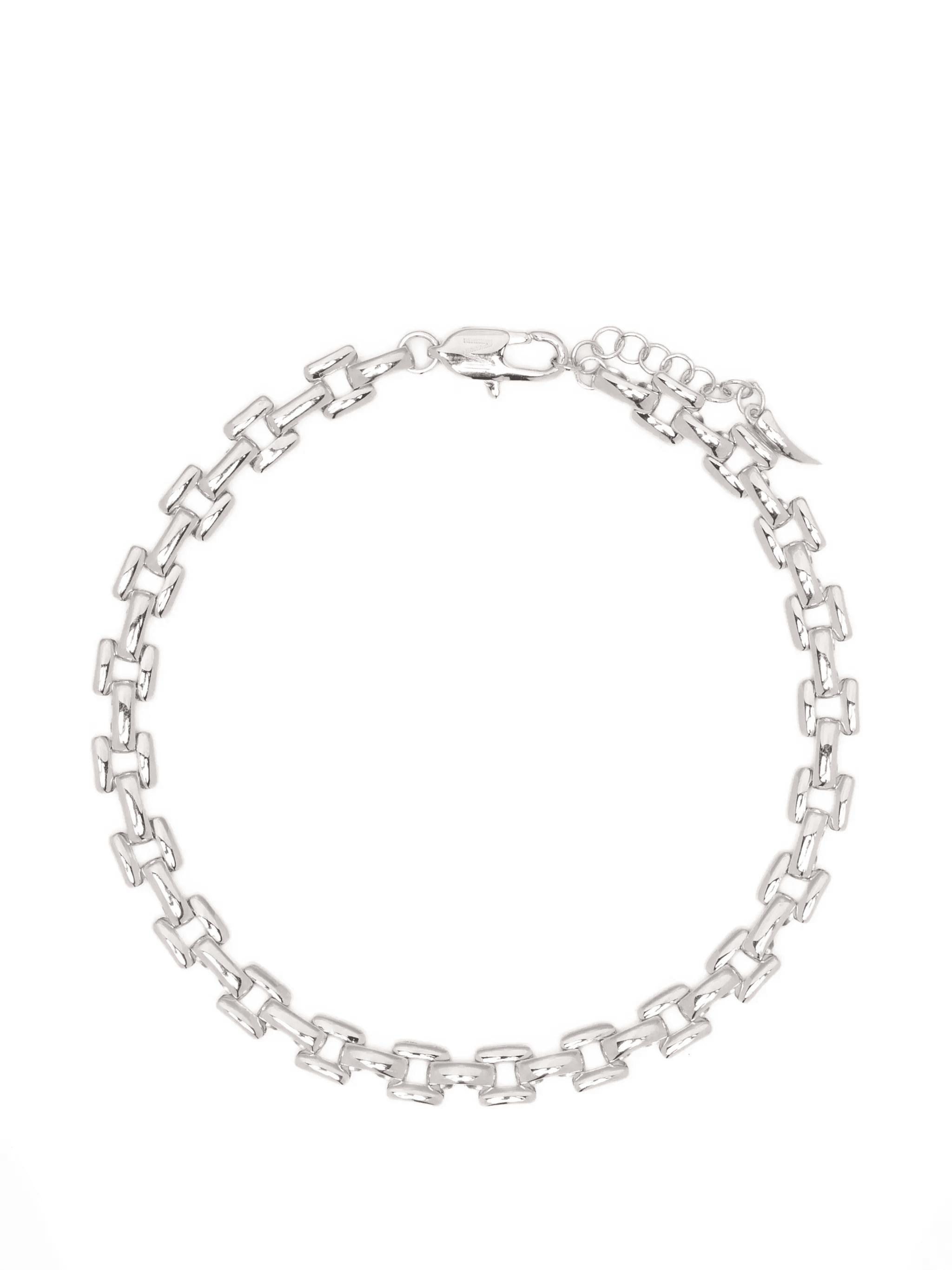 Timepiece link-chain bracelet - Image 1