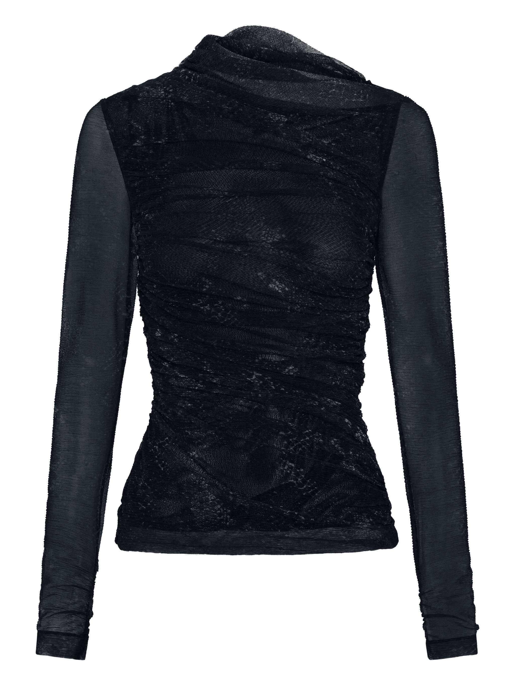 Joey snake-print ruched top - Image 1