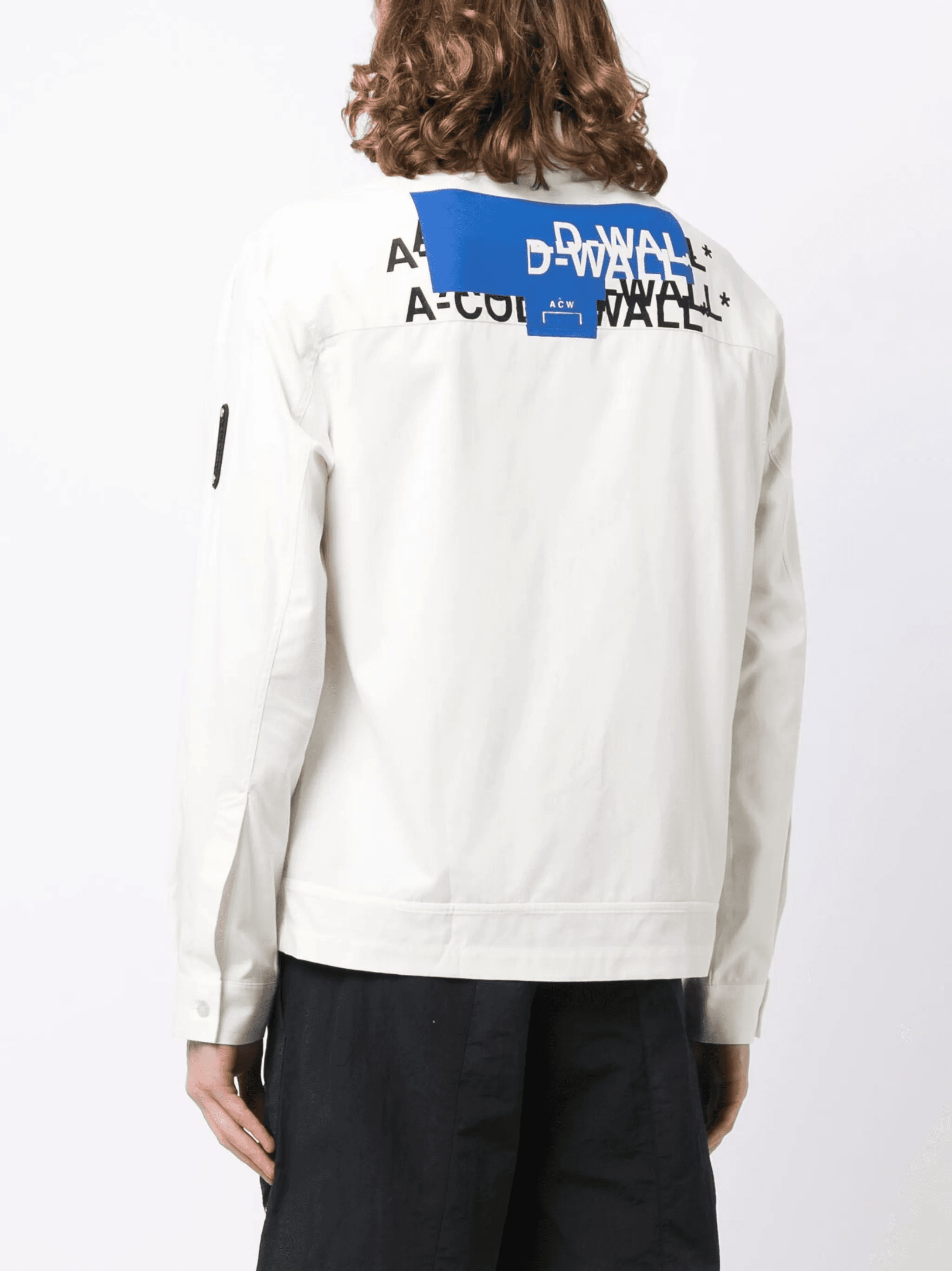 logo-print overshirt — Image 3