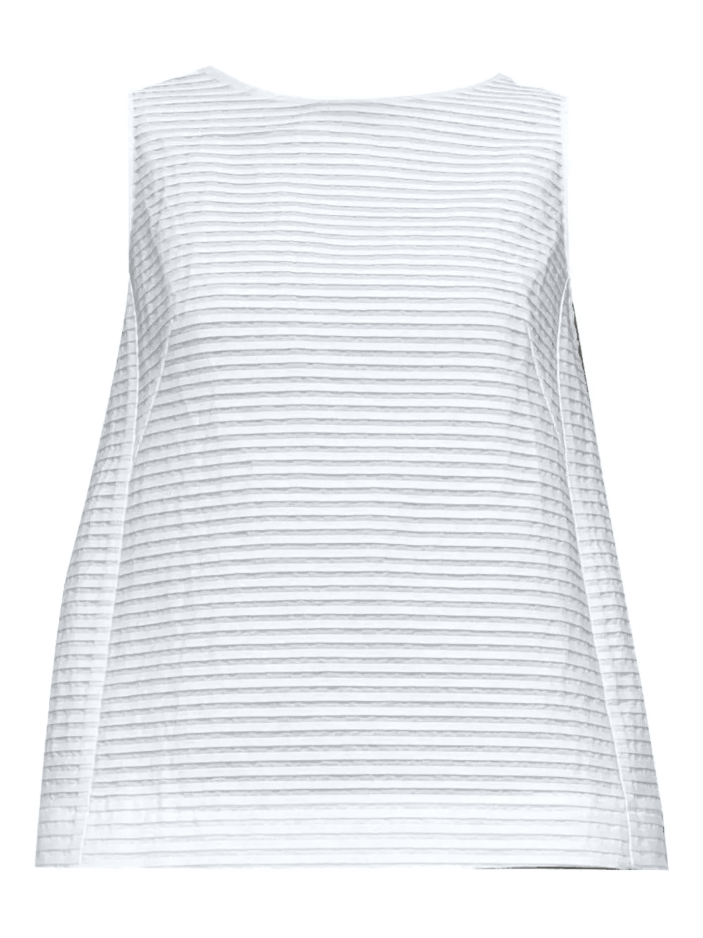 striped sleeveless top - Image 1