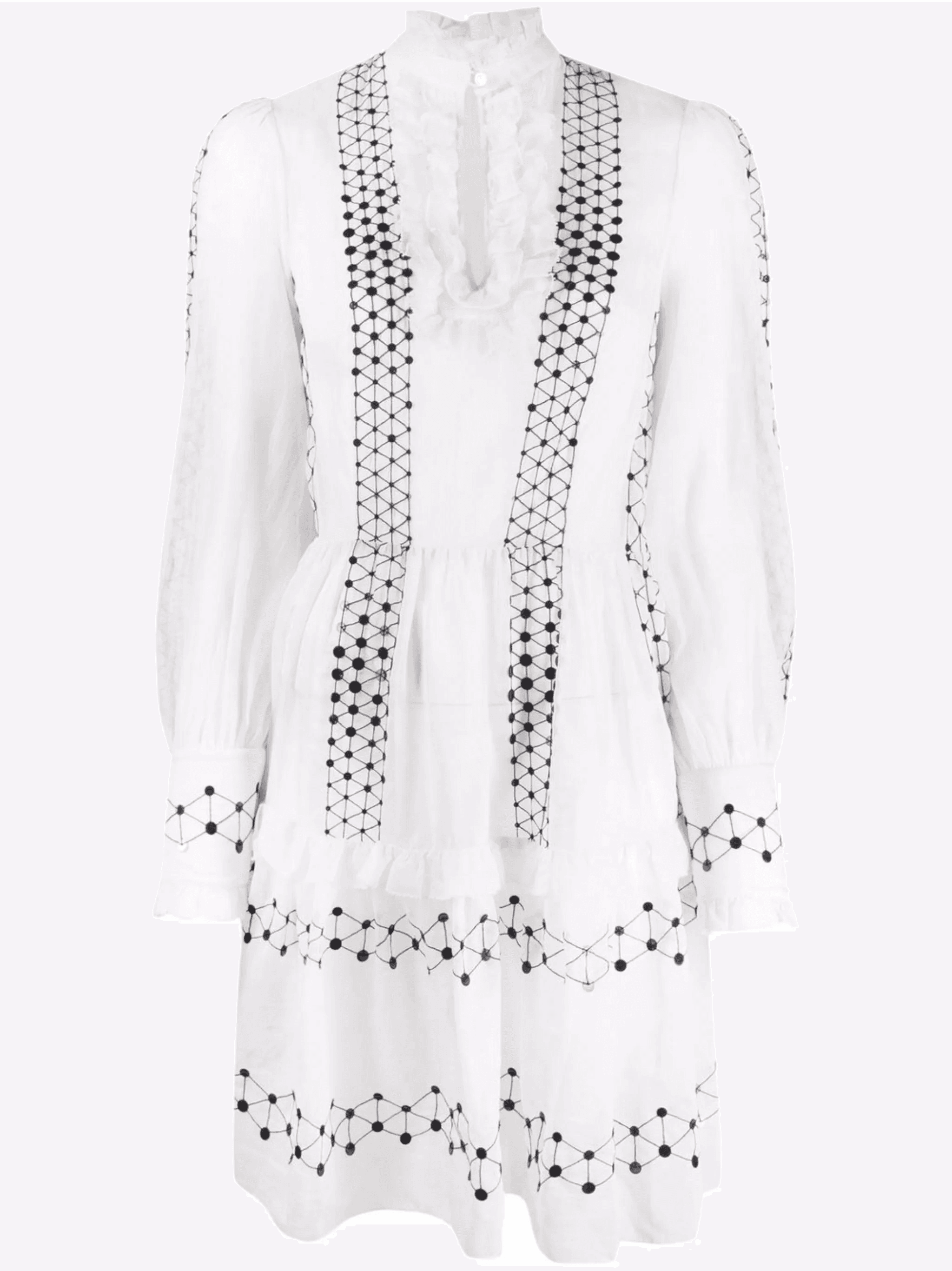 Robin long-sleeve mini dress - Image 1