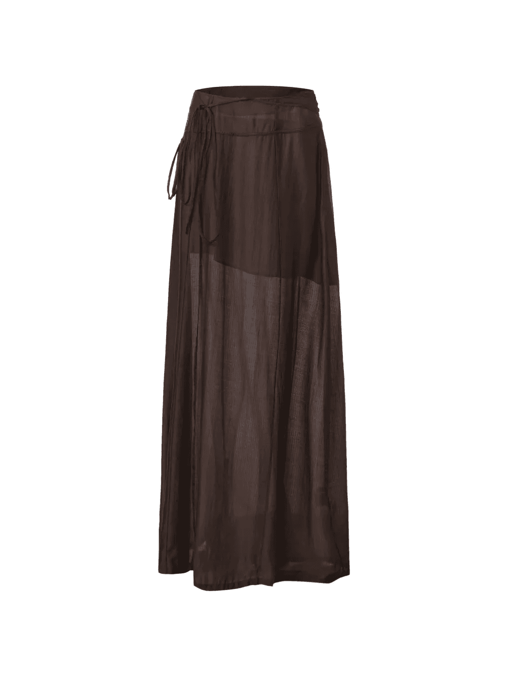 Fallon tie-fastening maxi skirt - Image 1