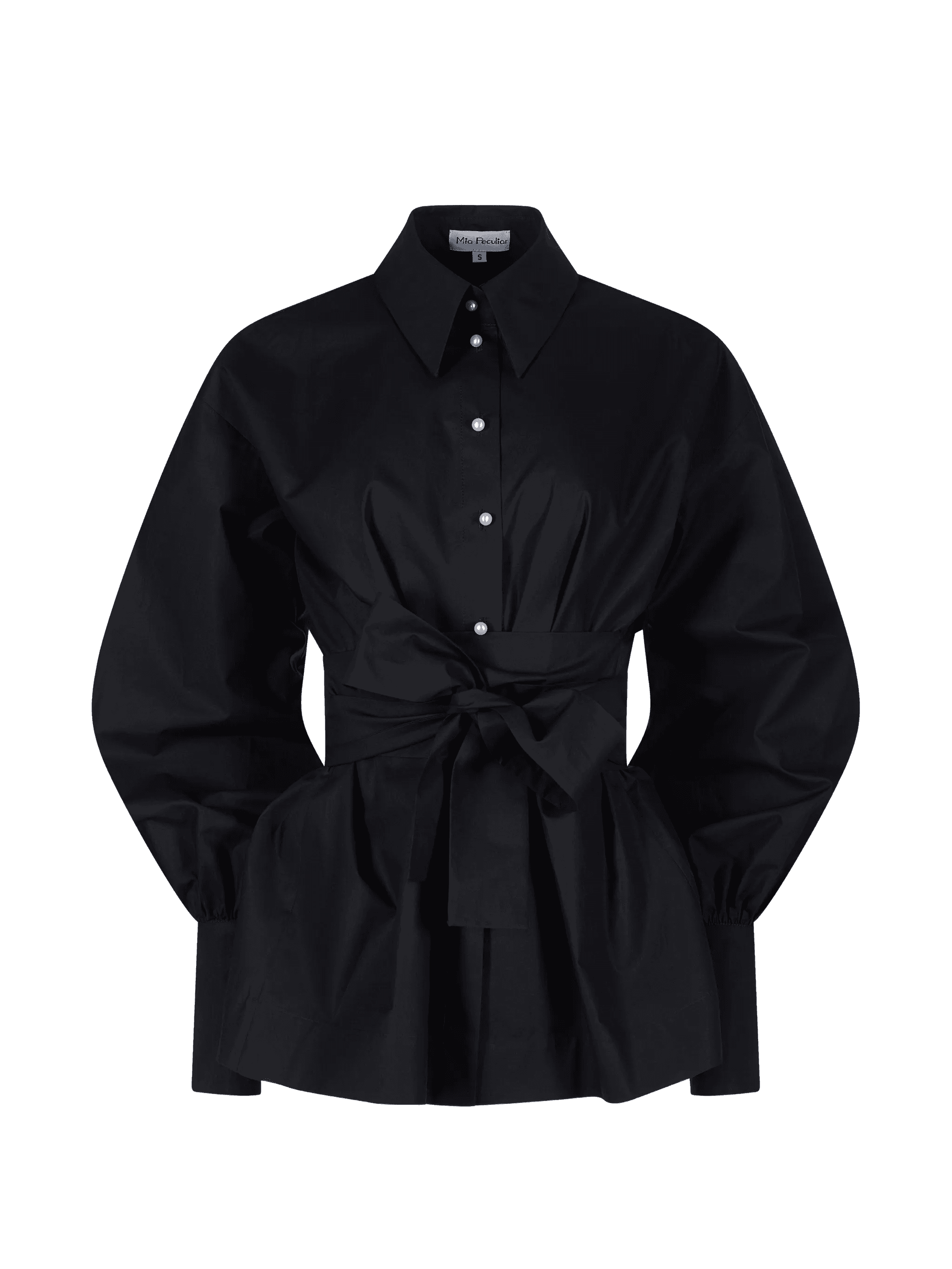 balloon sleeve shirt - Image 1