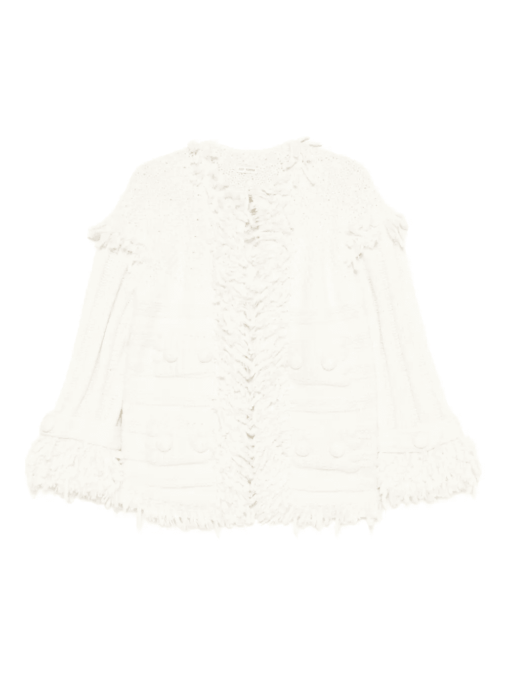 Orlando fringed cardigan - Image 1