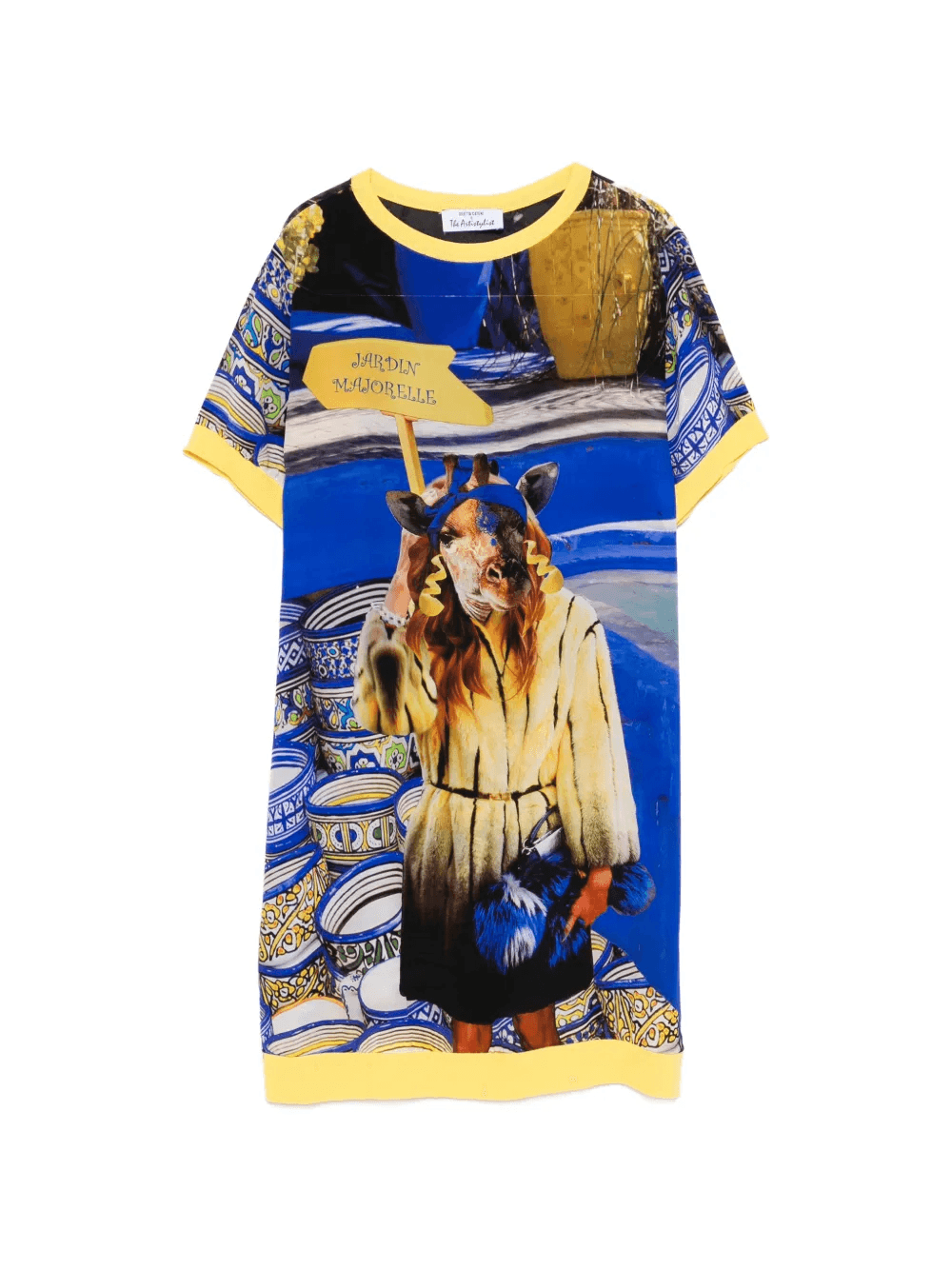 Jardin Majurelle graphic-print mini dress - Image 1