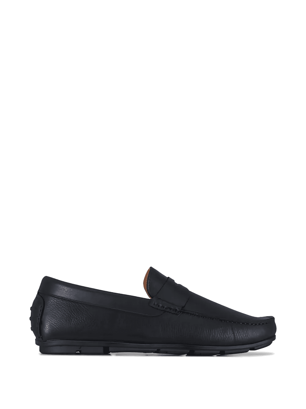 Enzo grained-leather loafers - Image 1