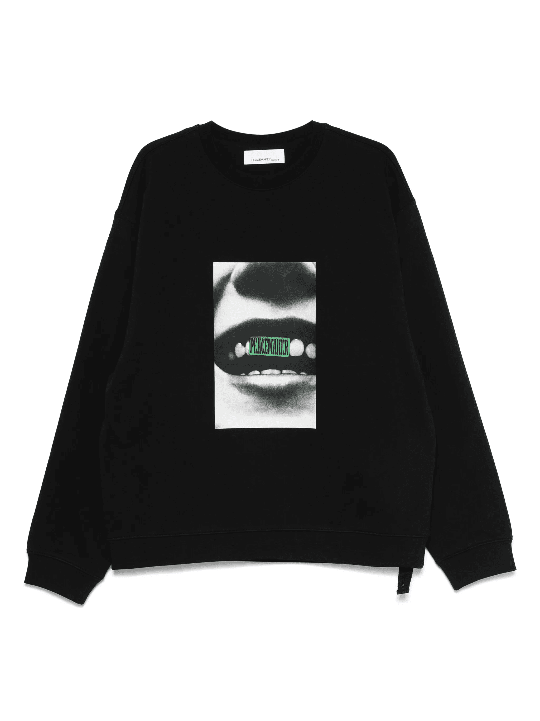 smile-print sweatshirt - Image 1