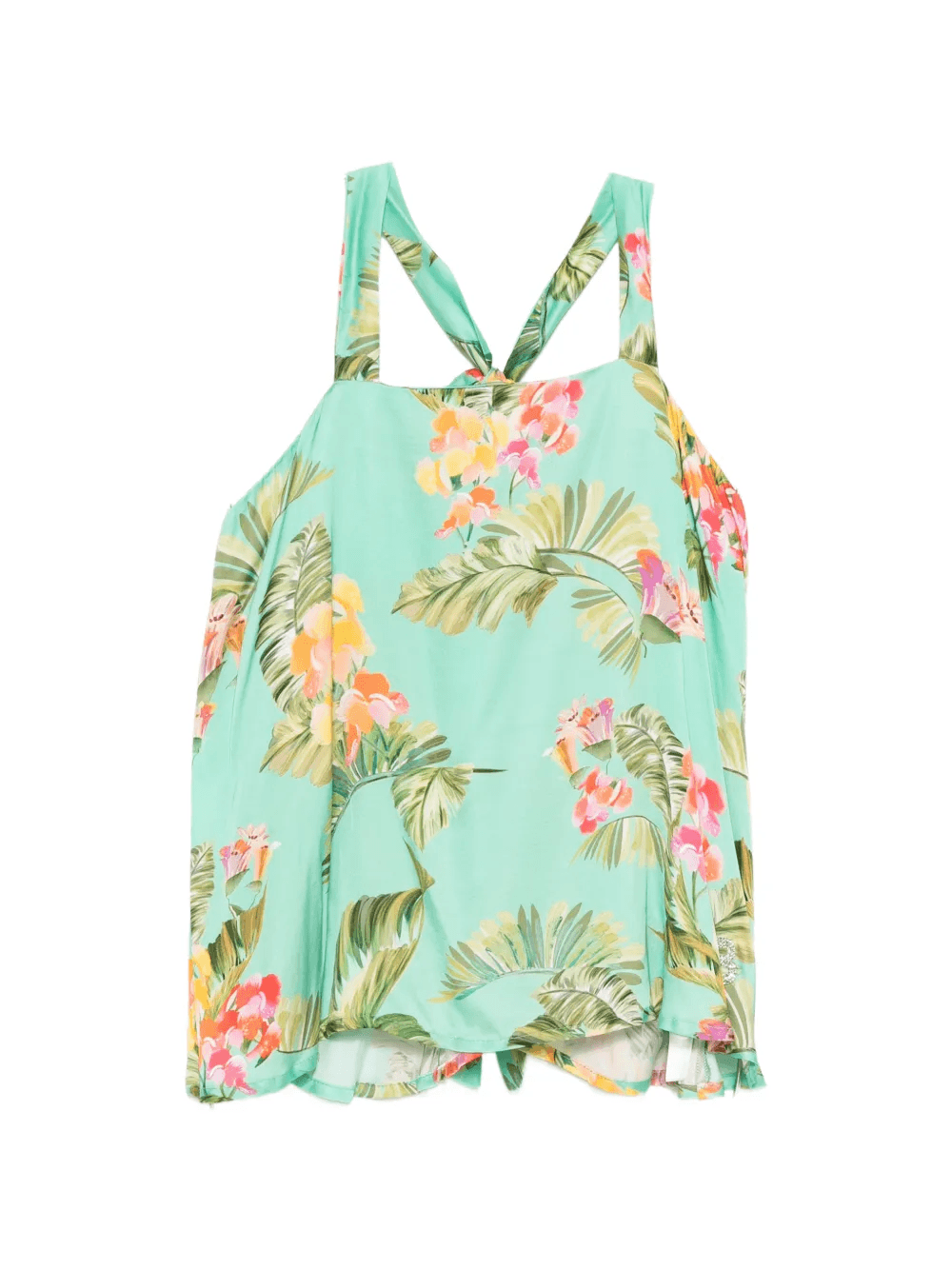 floral-print top - Image 1