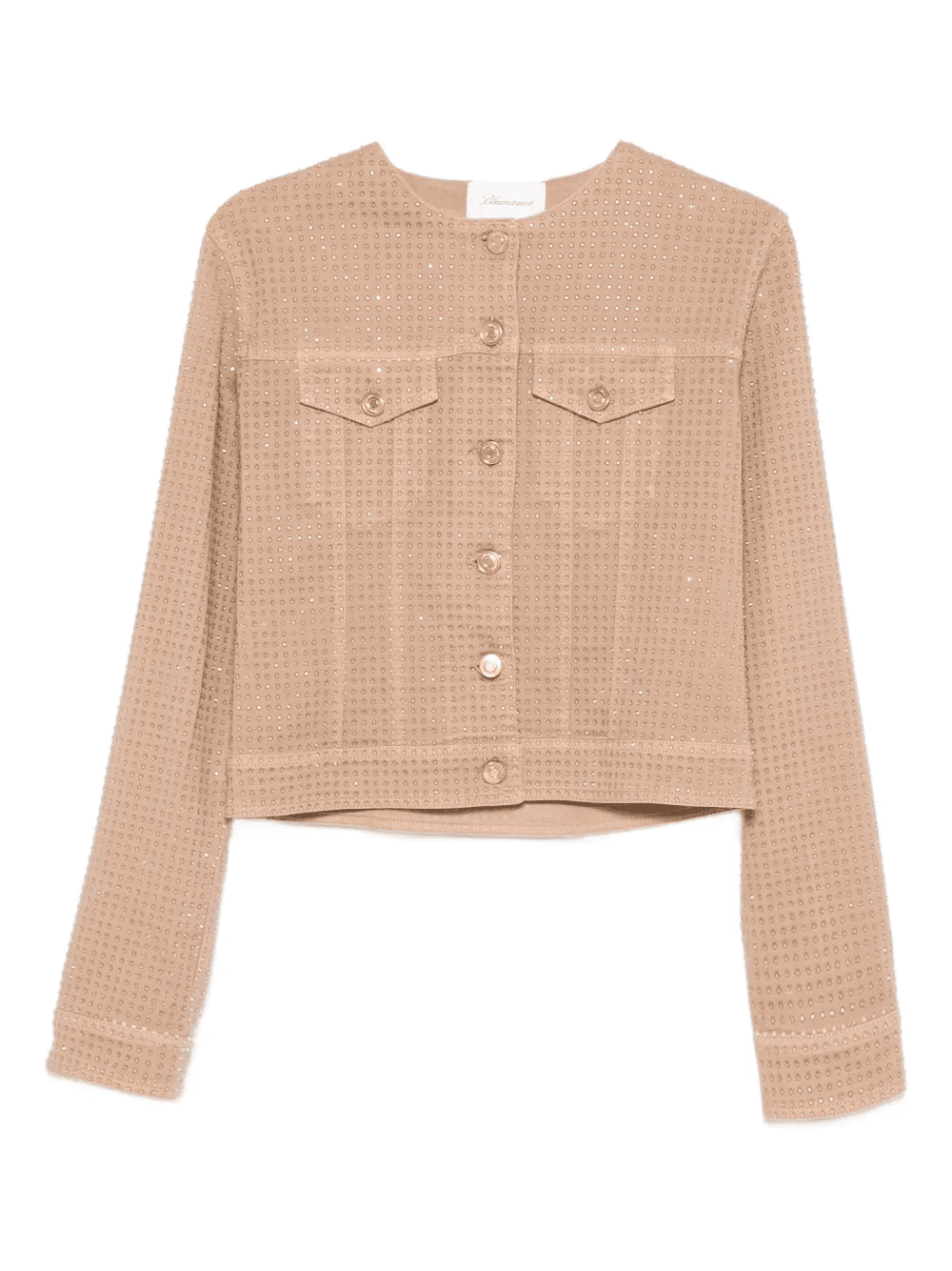 rhinestone-embellished jacket - Image 1