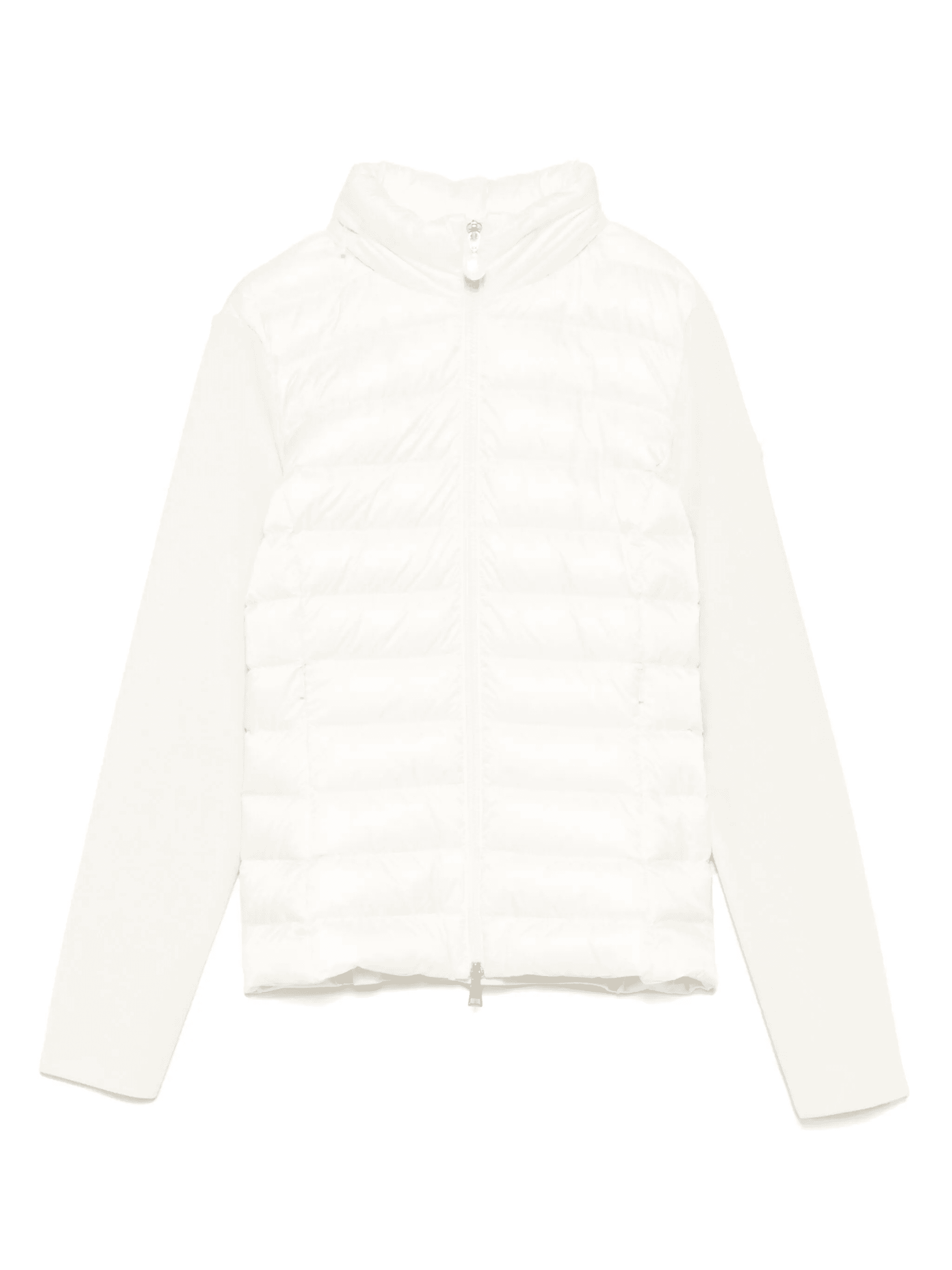 logo-patch padded jacket - Image 1