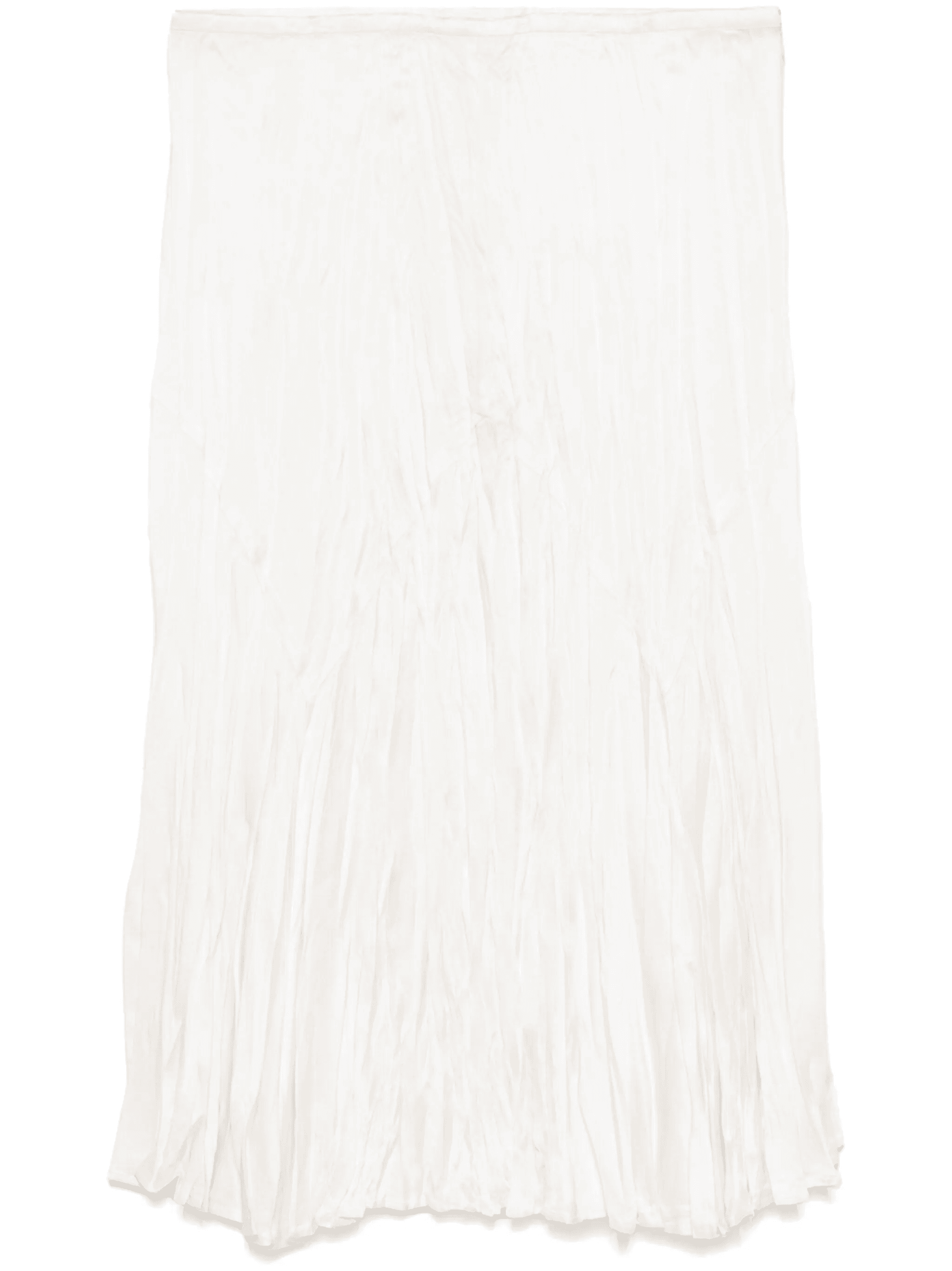 satin charmeuse midi skirt - Image 1