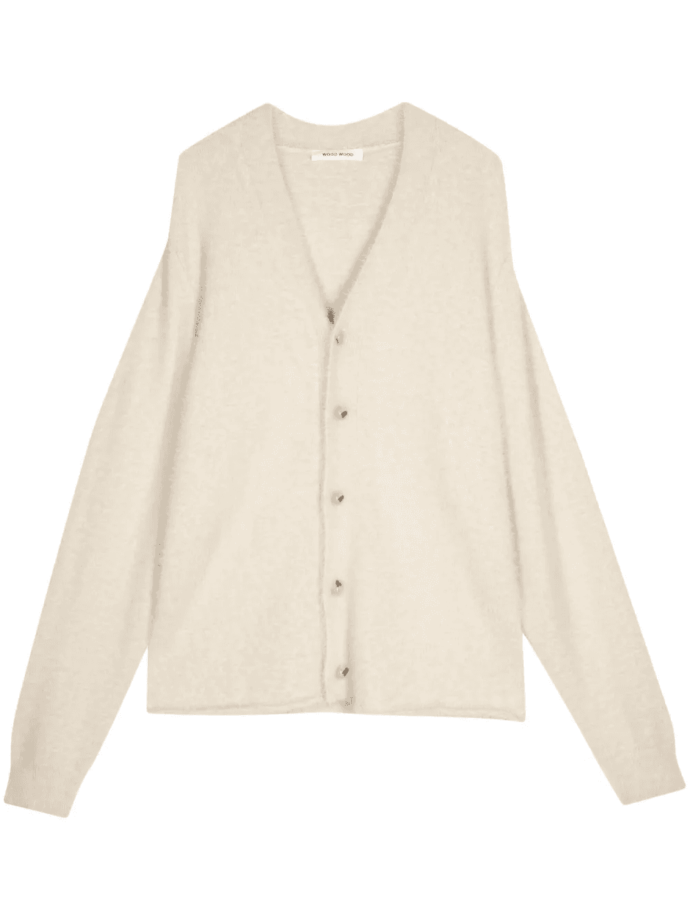 V-neck knit cardigan - Image 1