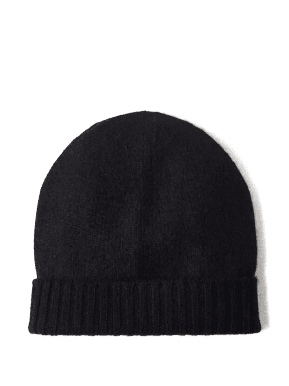 ribbed cashmere beanie hat - Image 1