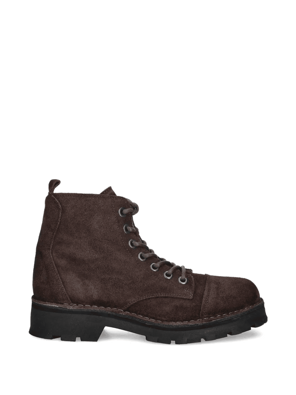 lace-up lug-sole hiking boots - Image 1