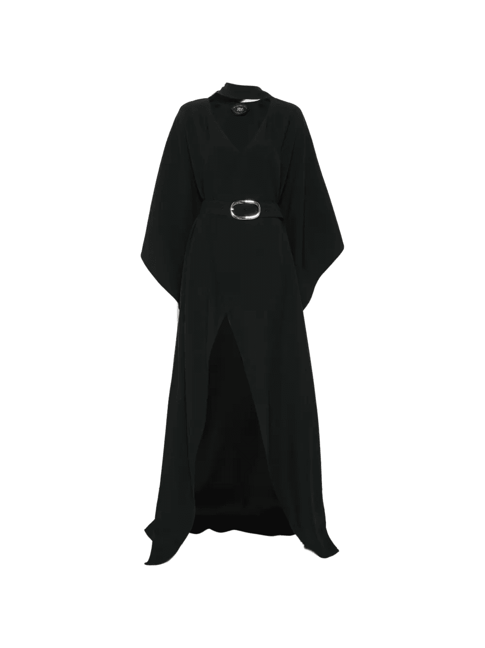 Cassandra V-neck belted dress - Image 1