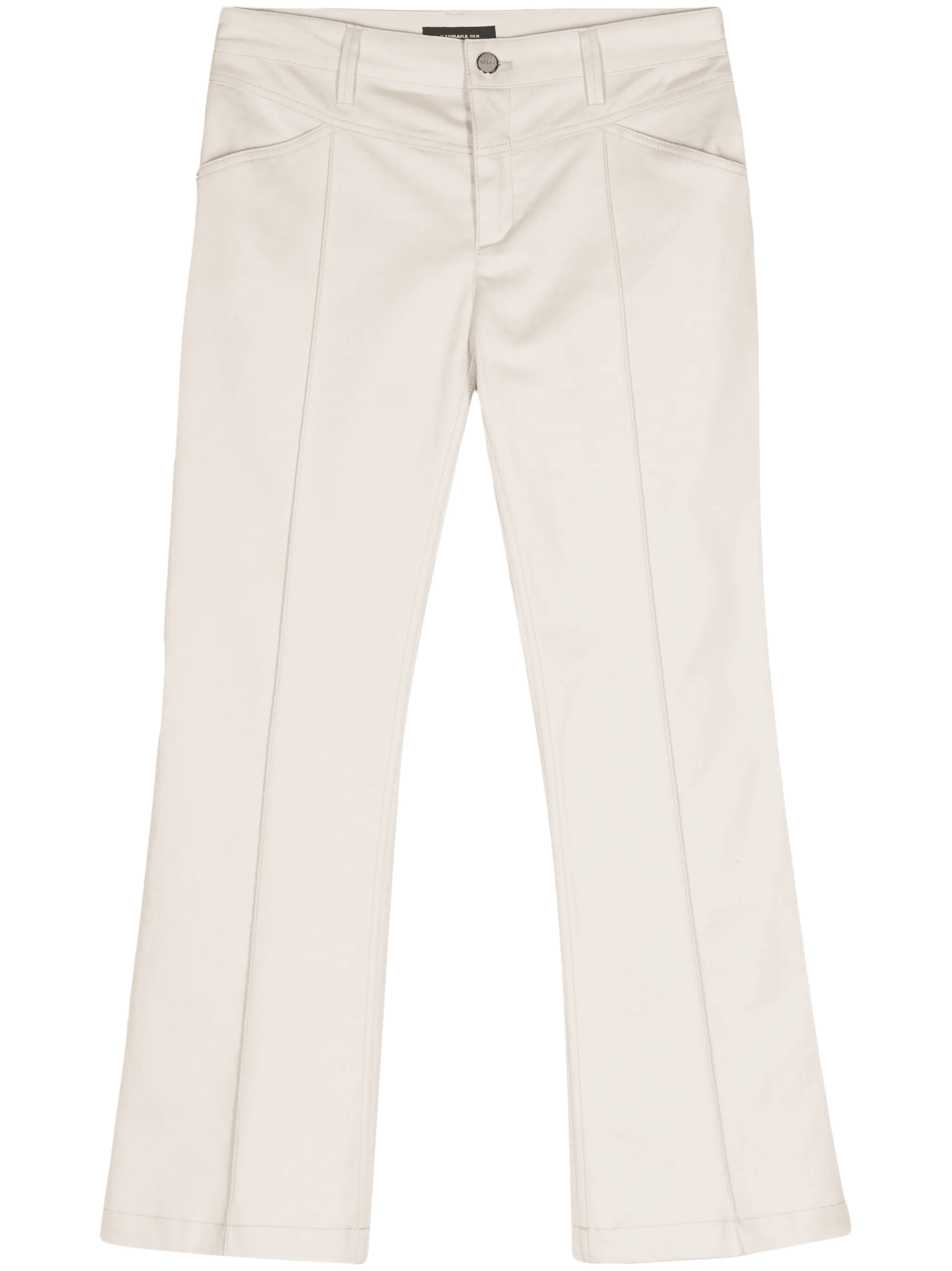 cropped flared trousers - Image 1