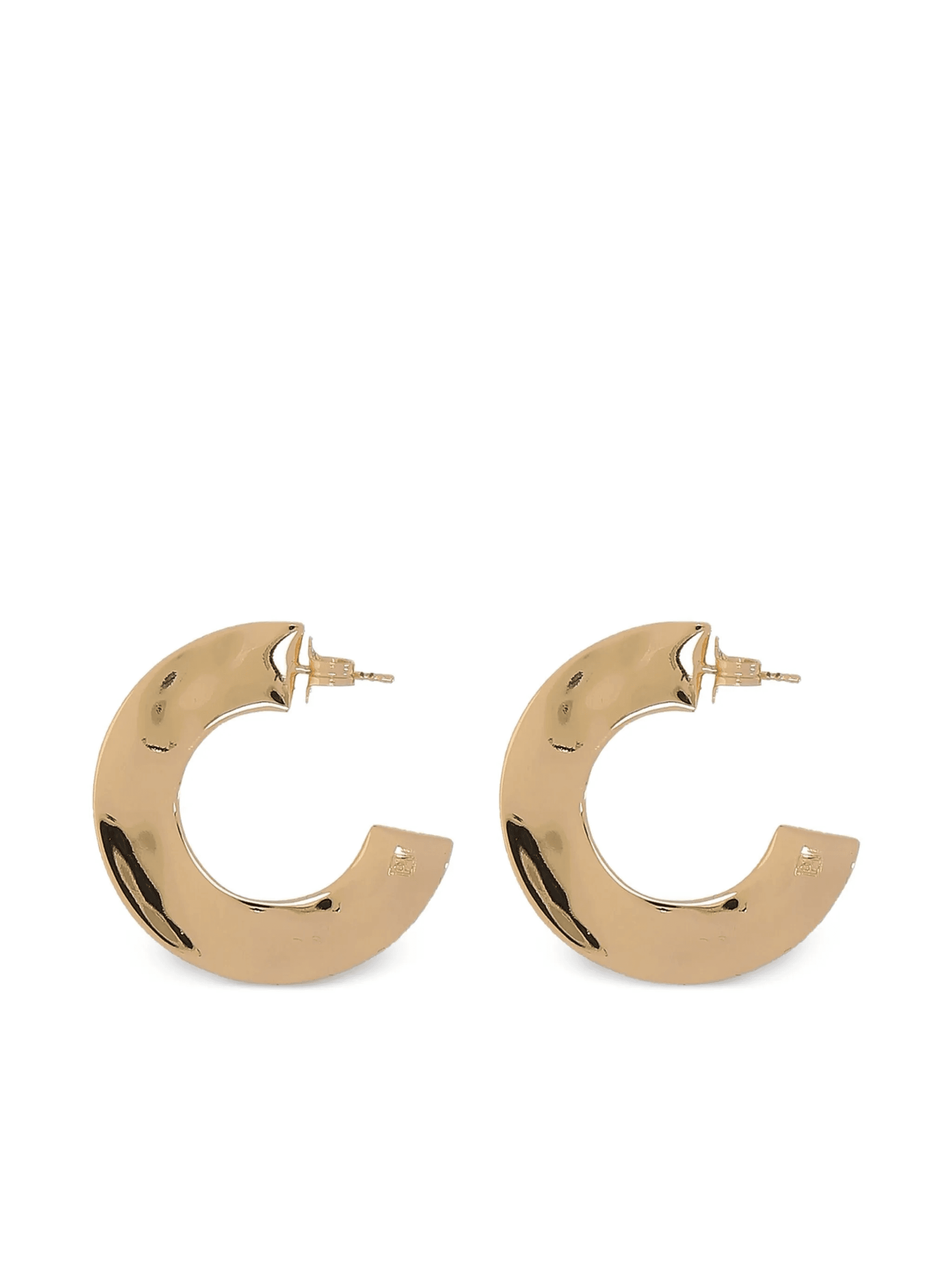 Mindy curved hoop earrings - Image 1