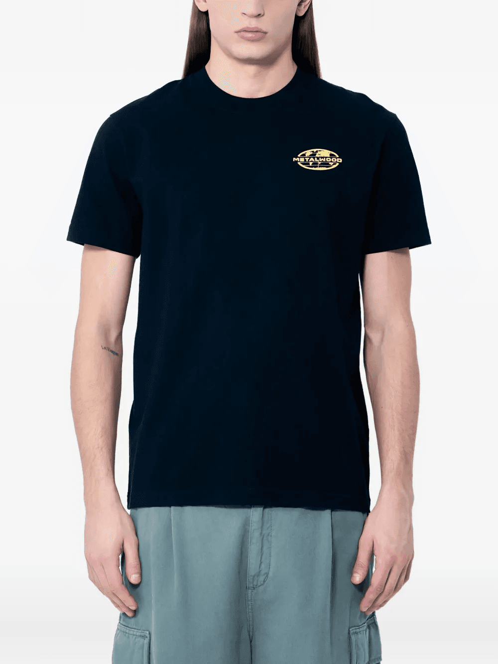 300 Yards logo-print crew-neck T-shirt - Image 1
