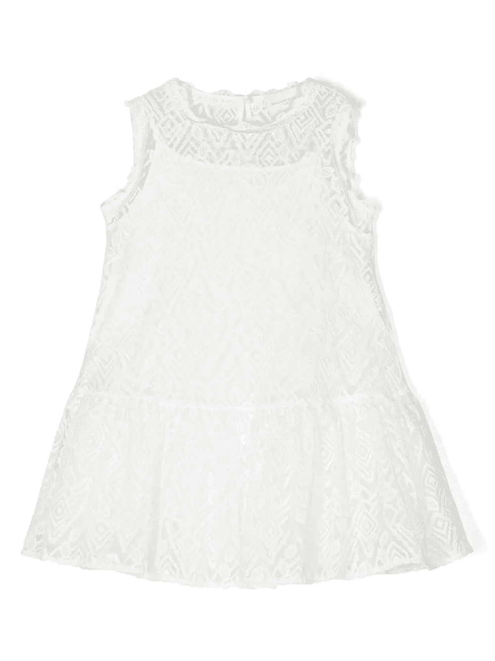 graphic-print sleeveless dress - Image 1