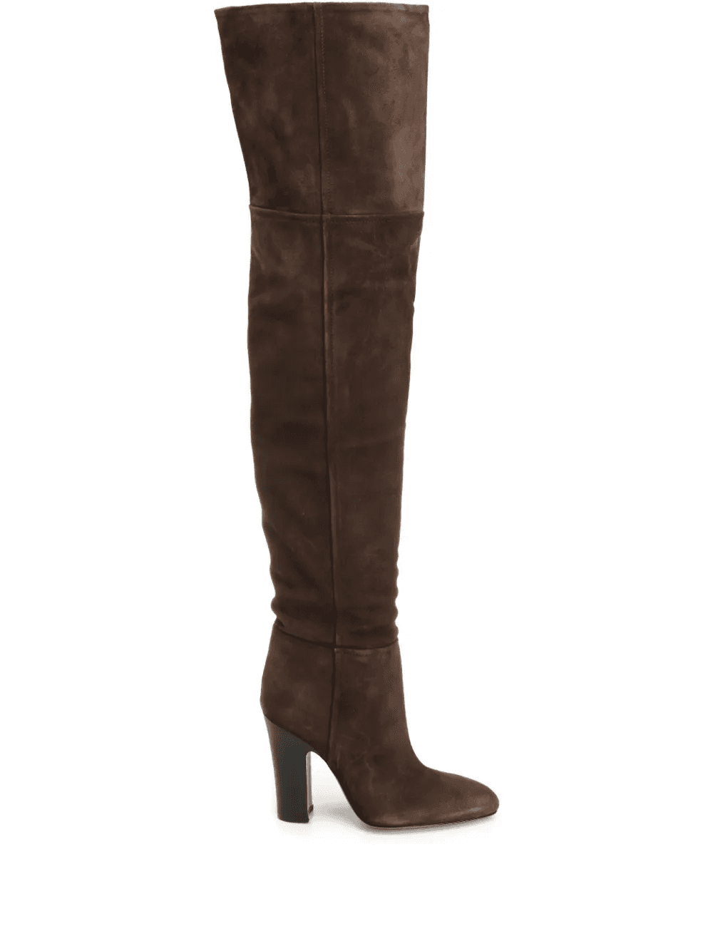 100mm Lavinia suede thigh-high boots - Image 1