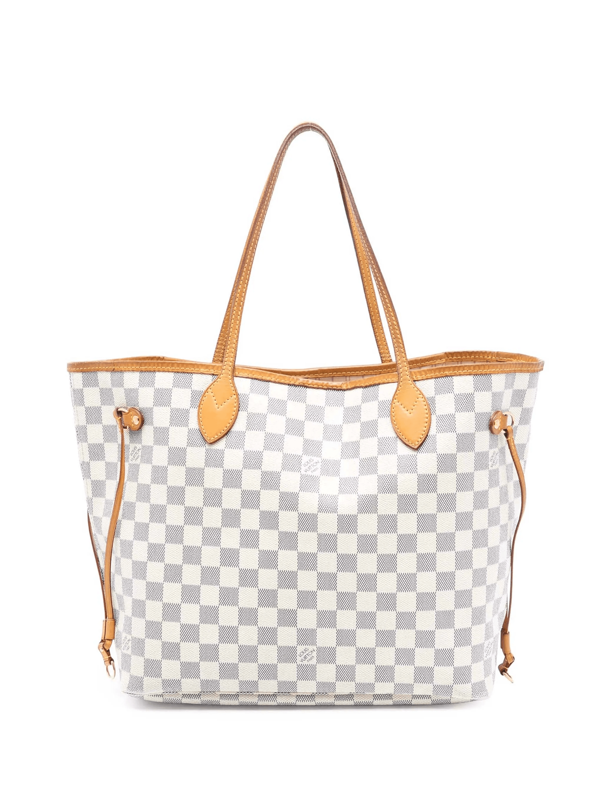 2011 Damier Azur Neverfull MM tote bag - Image 1