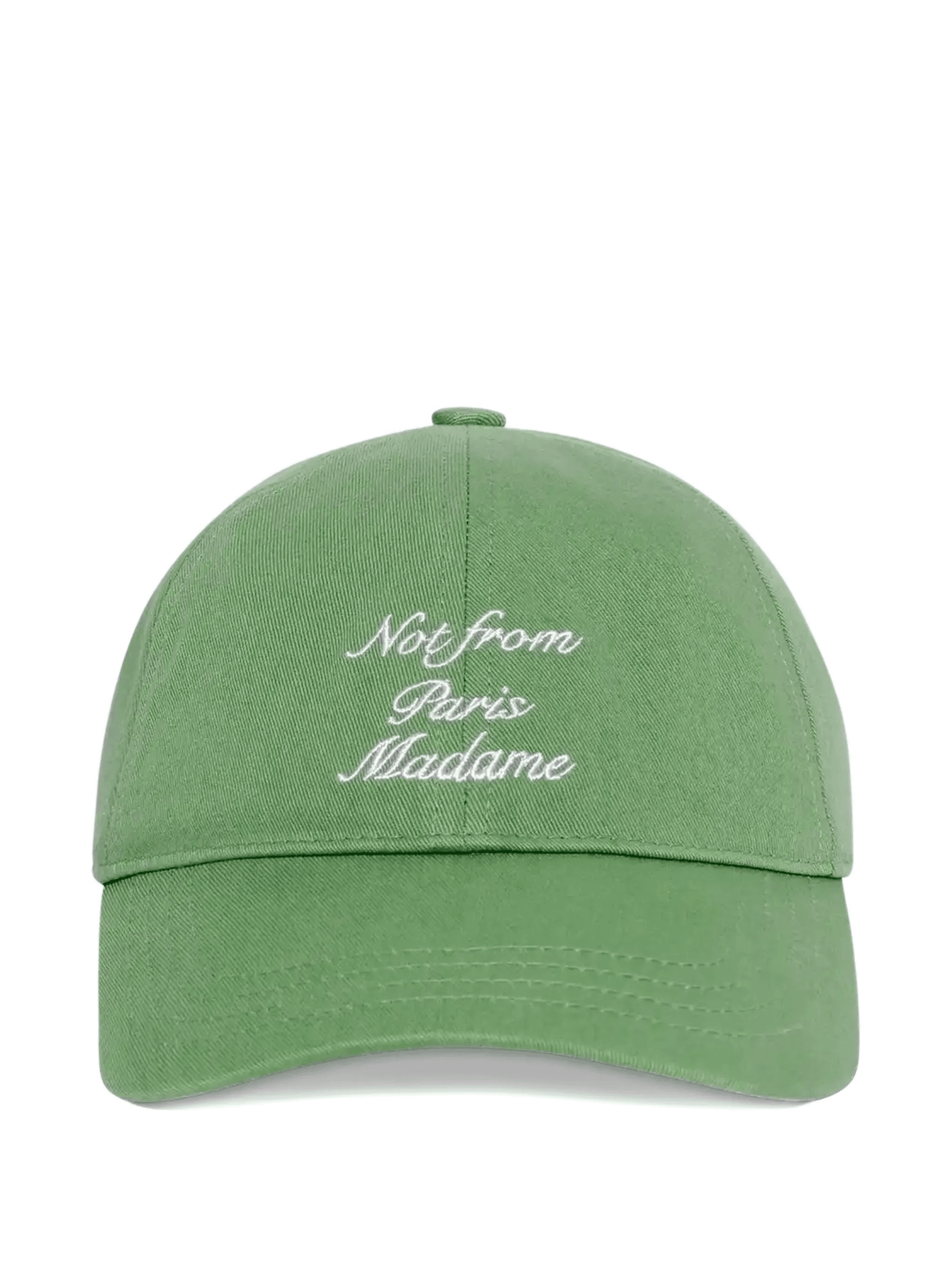 slogan calligraphy-embroidery cap - Image 1