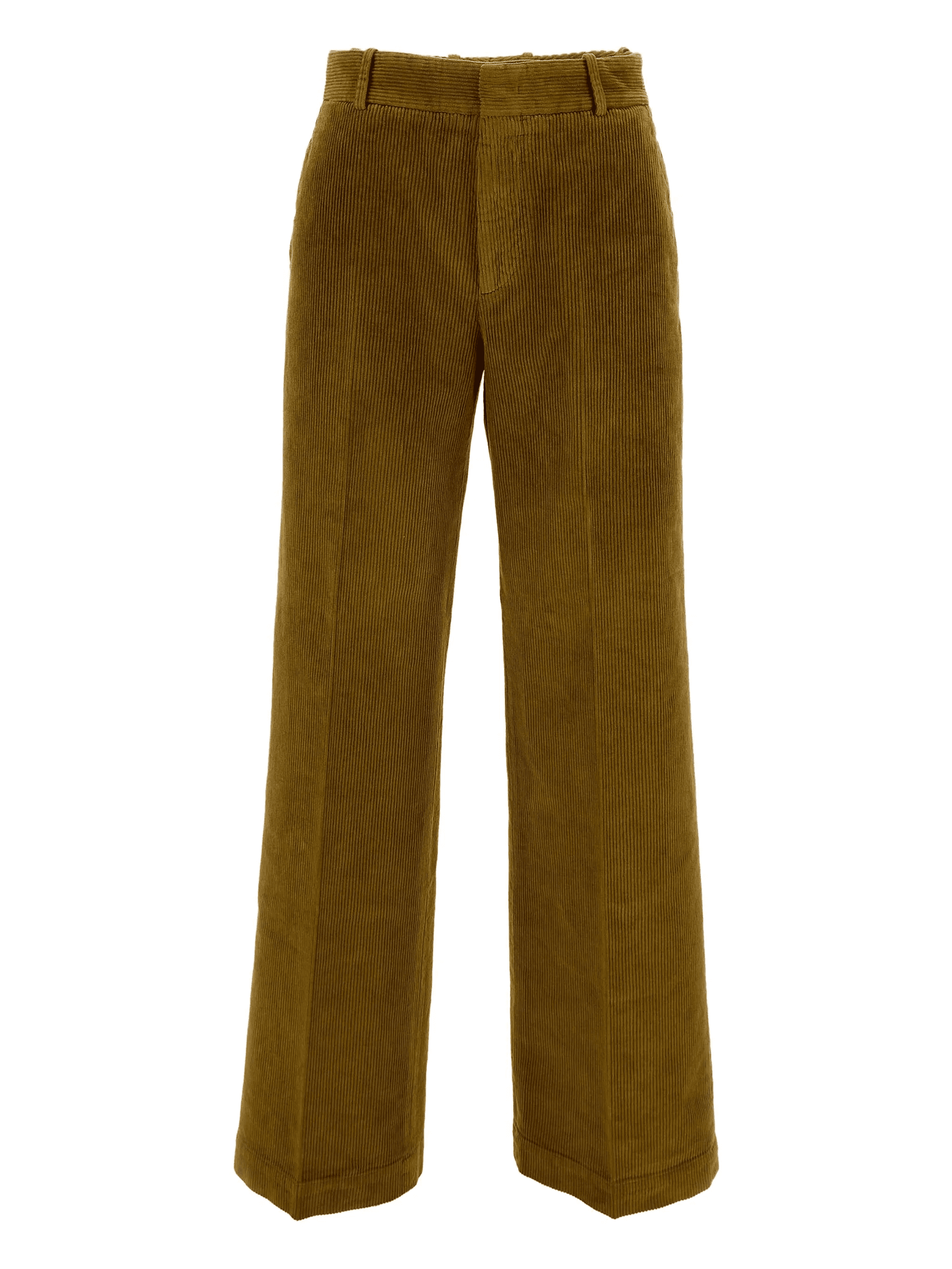 corduroy straight-leg trousers - Image 1