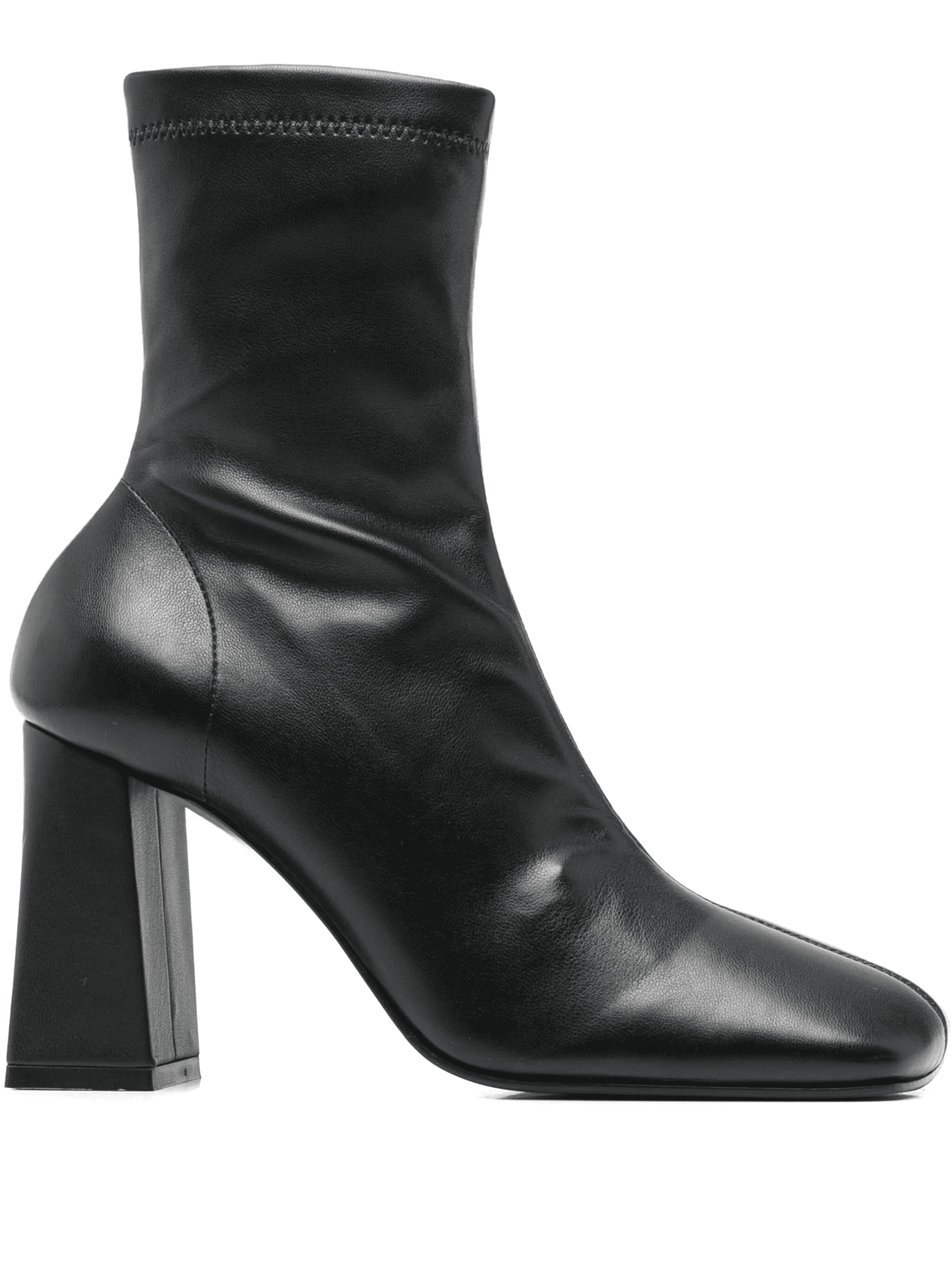 90mm Paulene square-toe ankle boots - Image 1