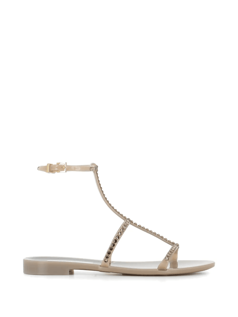James crystal-embellished T-bar sandals - Image 1