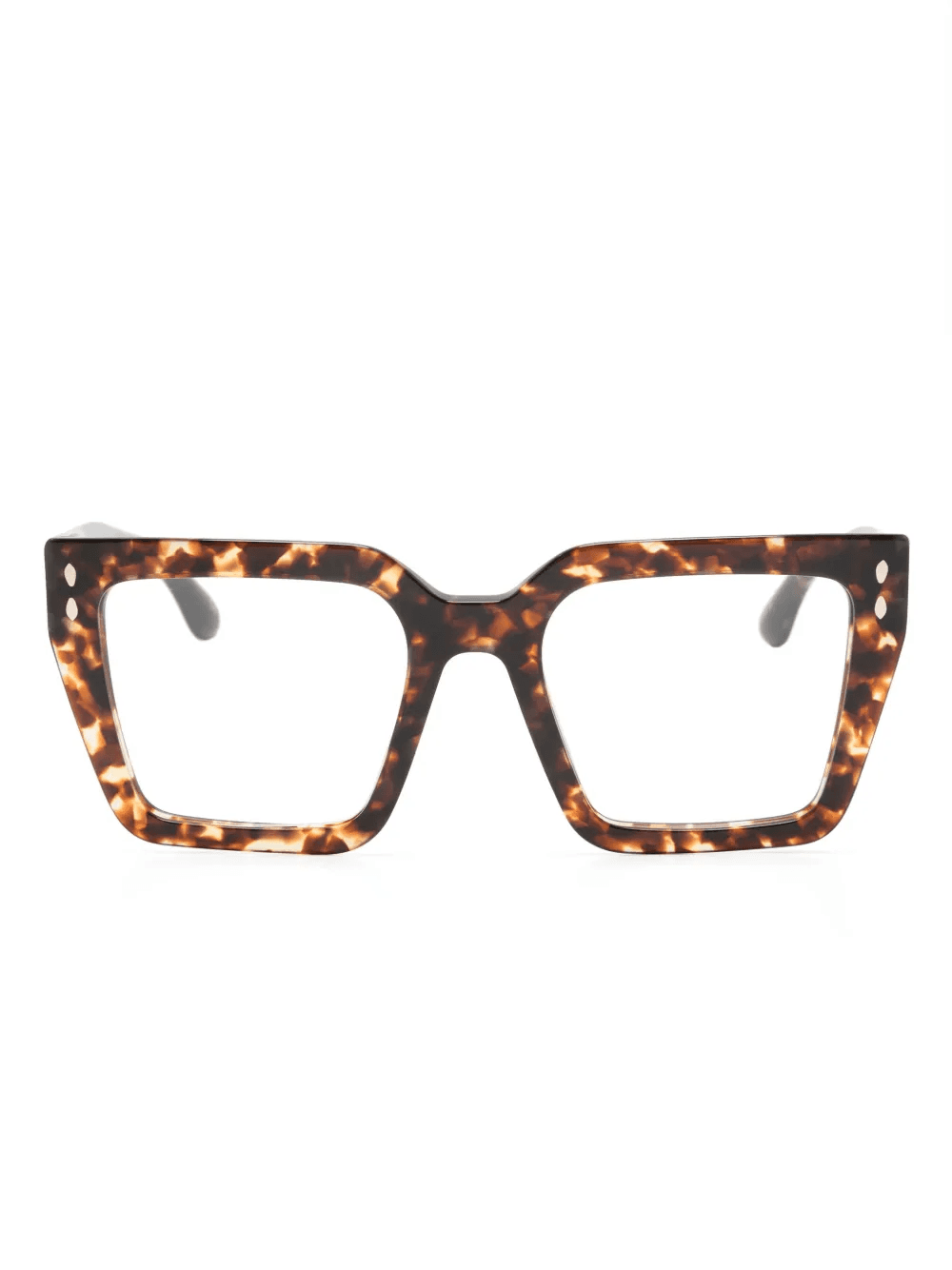 tortoiseshell square-frame sunglasses - Image 1