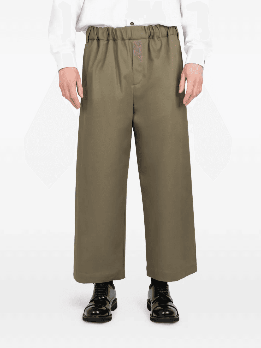 elasticated-waistband trousers - Image 1